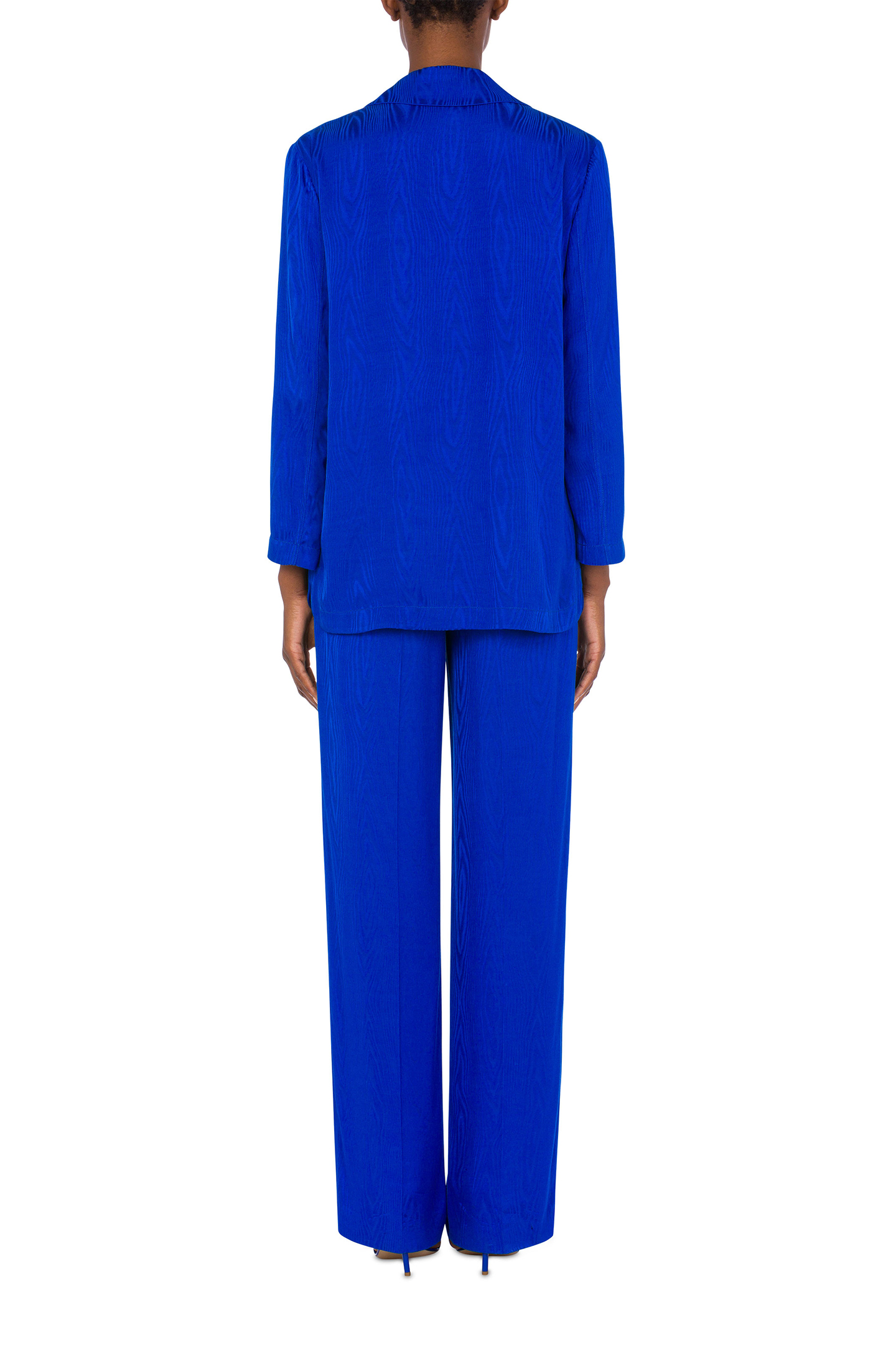 FLUID MOIRÉ JACKET BLUE 2