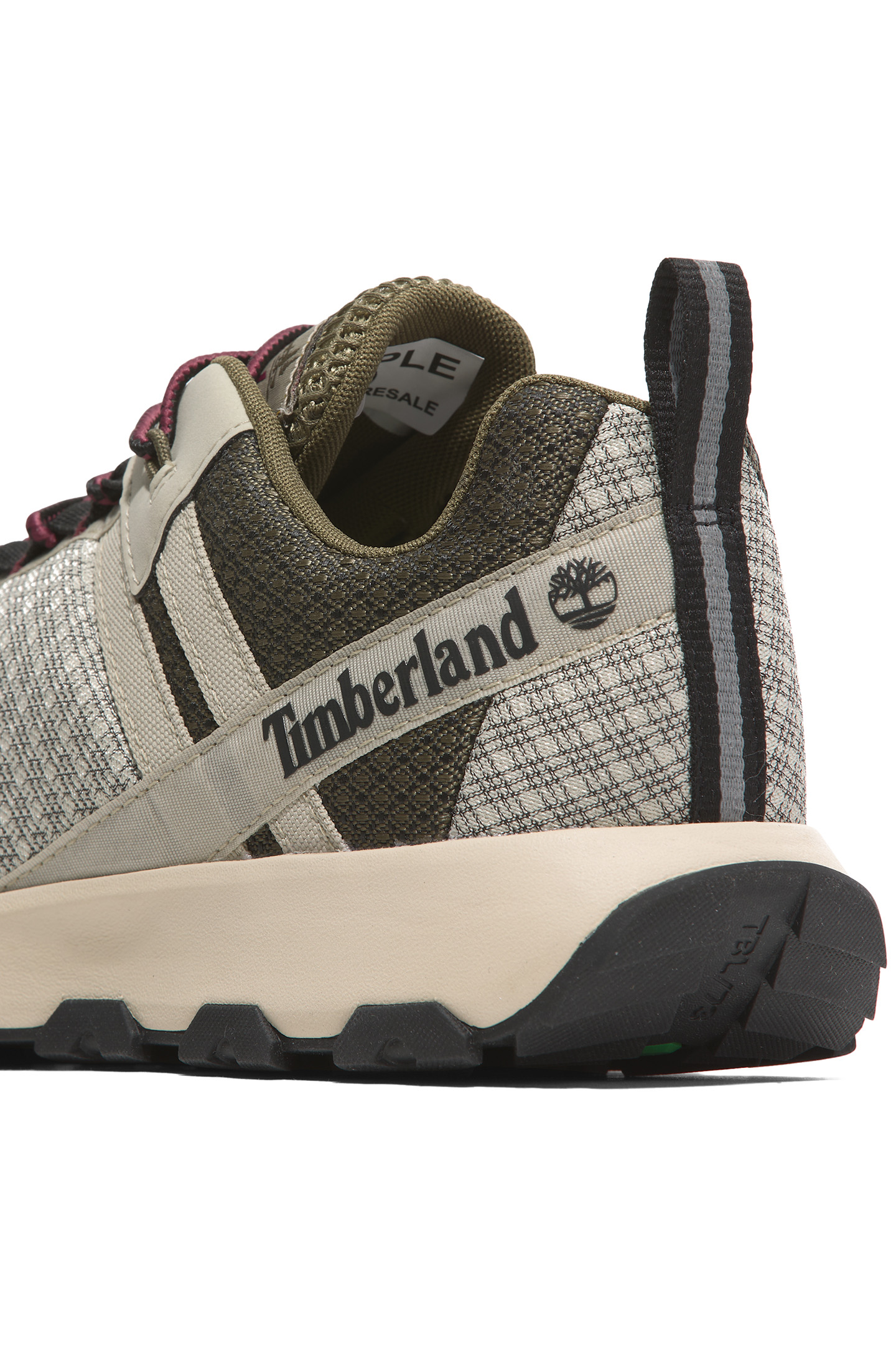 WINSOR TRAIL LOW LACE UP WATERPROOF SNEAKER LIGHT TAUPE MESH 8