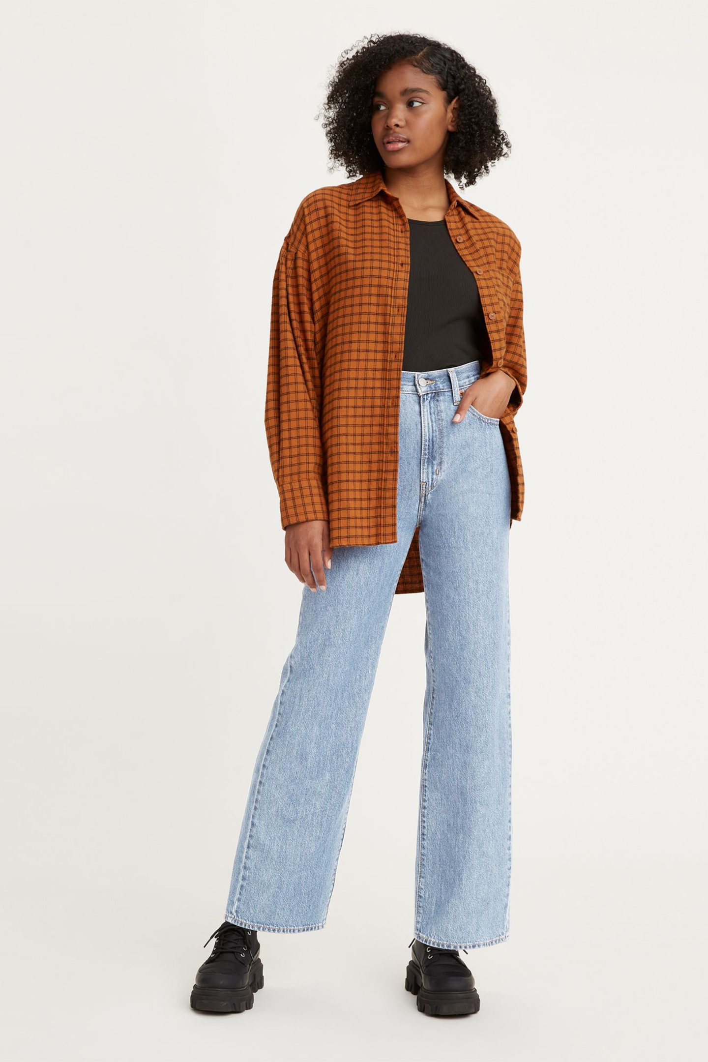 HIGH WAISTED STRAIGHT CHARLIE GLOW UP 1