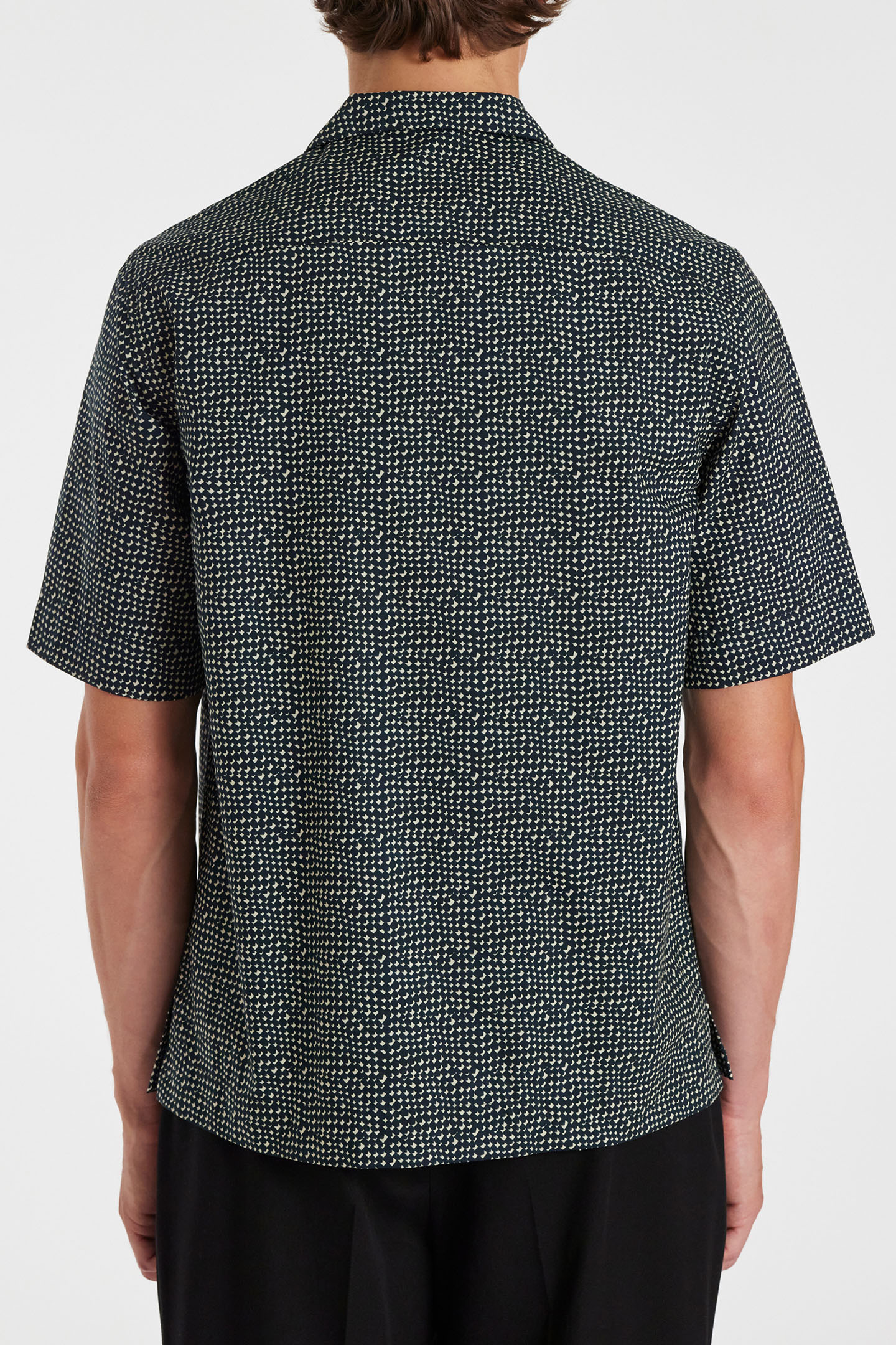 S/S REGULAR FIT SHIRT NAVY 2