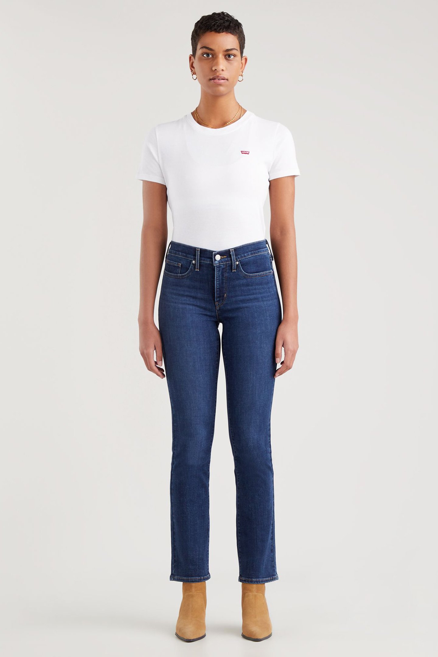 314 SHAPING STRAIGHT LAPIS DARK HORSE by Levi's