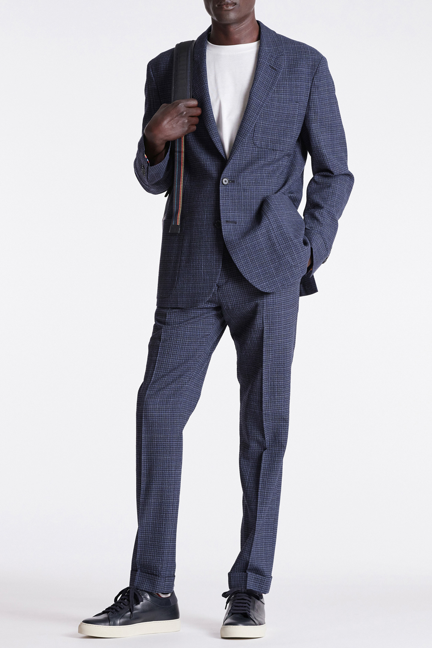 GENTS 2BTN PATCH POCKET JACKET VERY DARK NAVY 3