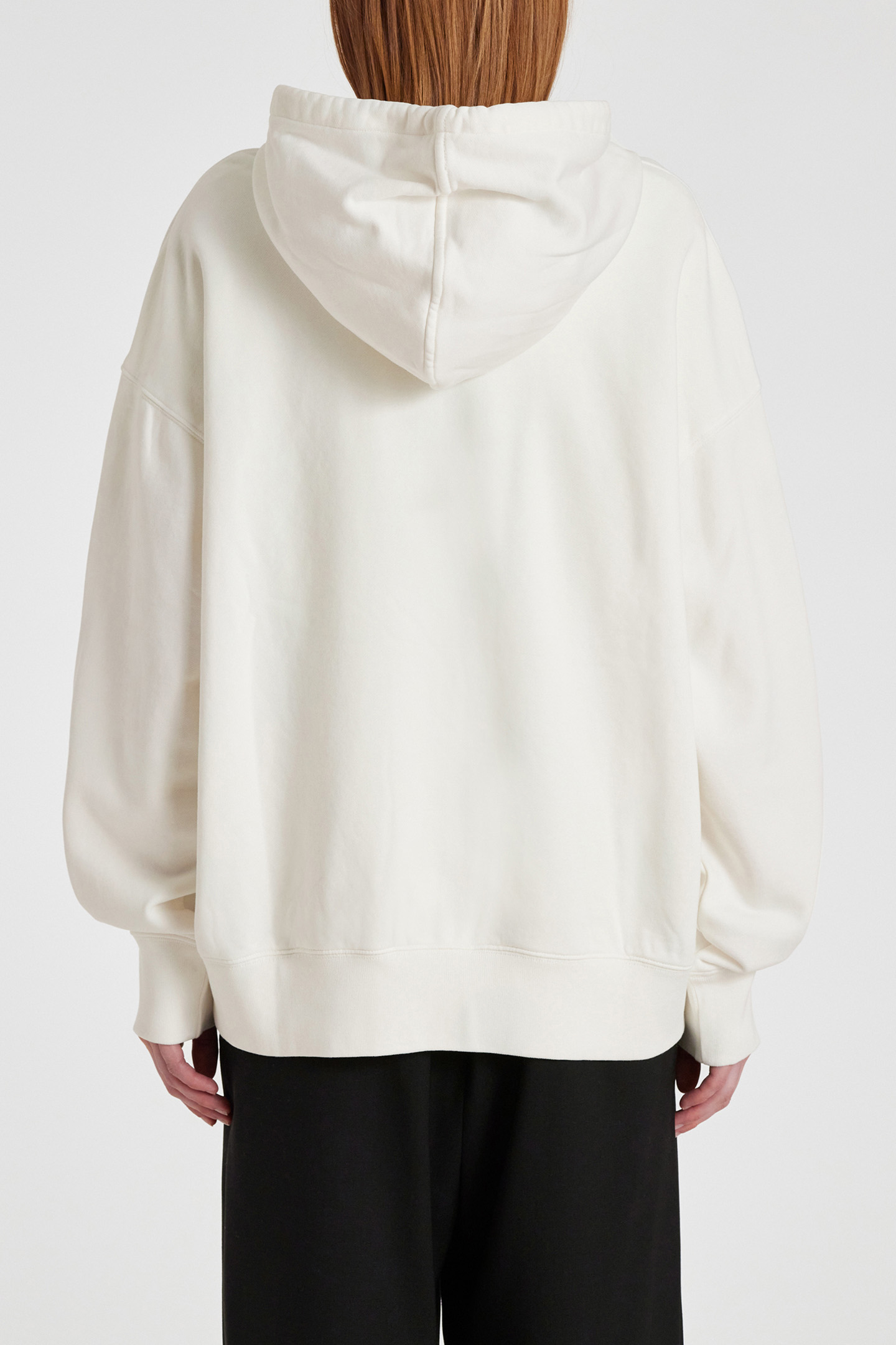 WOMENS LS HOODIE PS HAPPY OFF WHITE 2