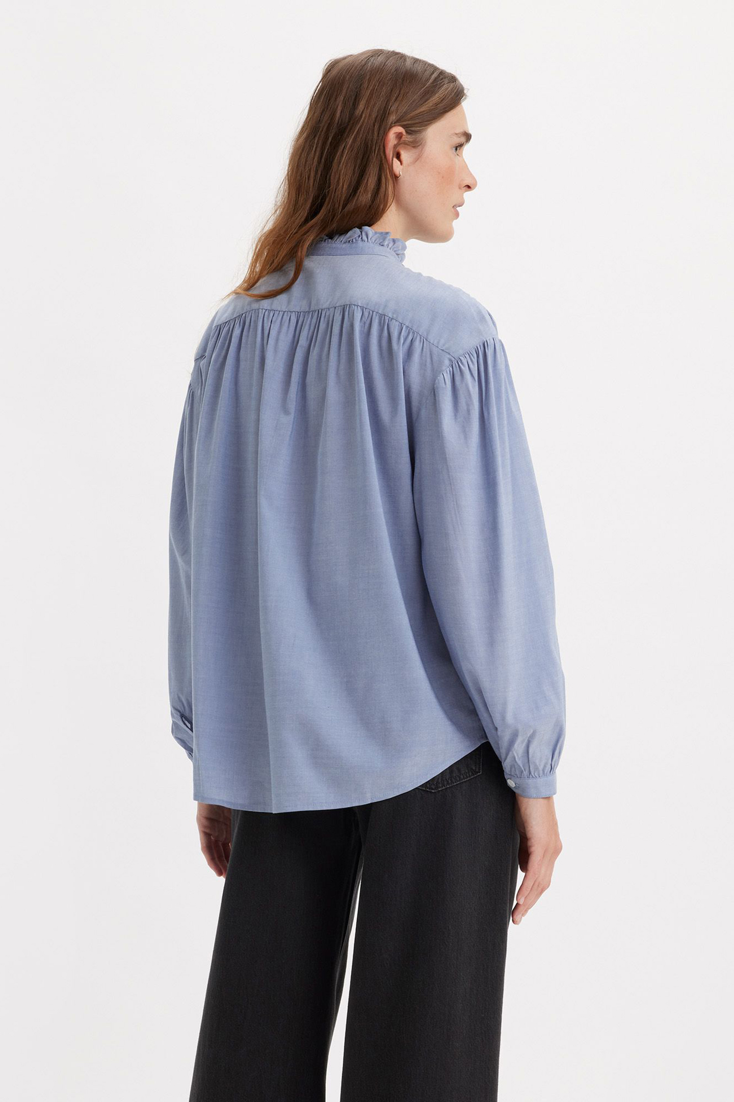 KARLY BLOUSE NB CHAMBRAY 2