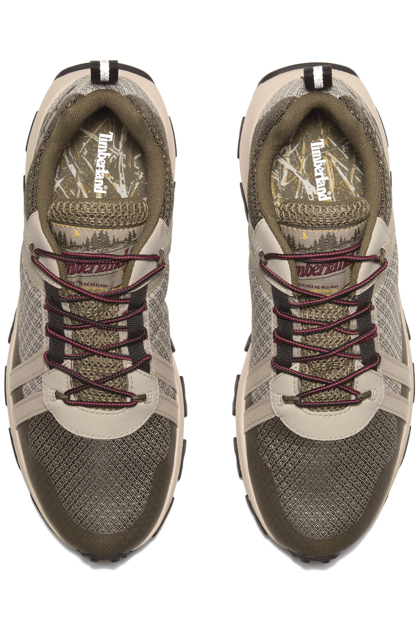 WINSOR TRAIL LOW LACE UP WATERPROOF SNEAKER LIGHT TAUPE MESH 3