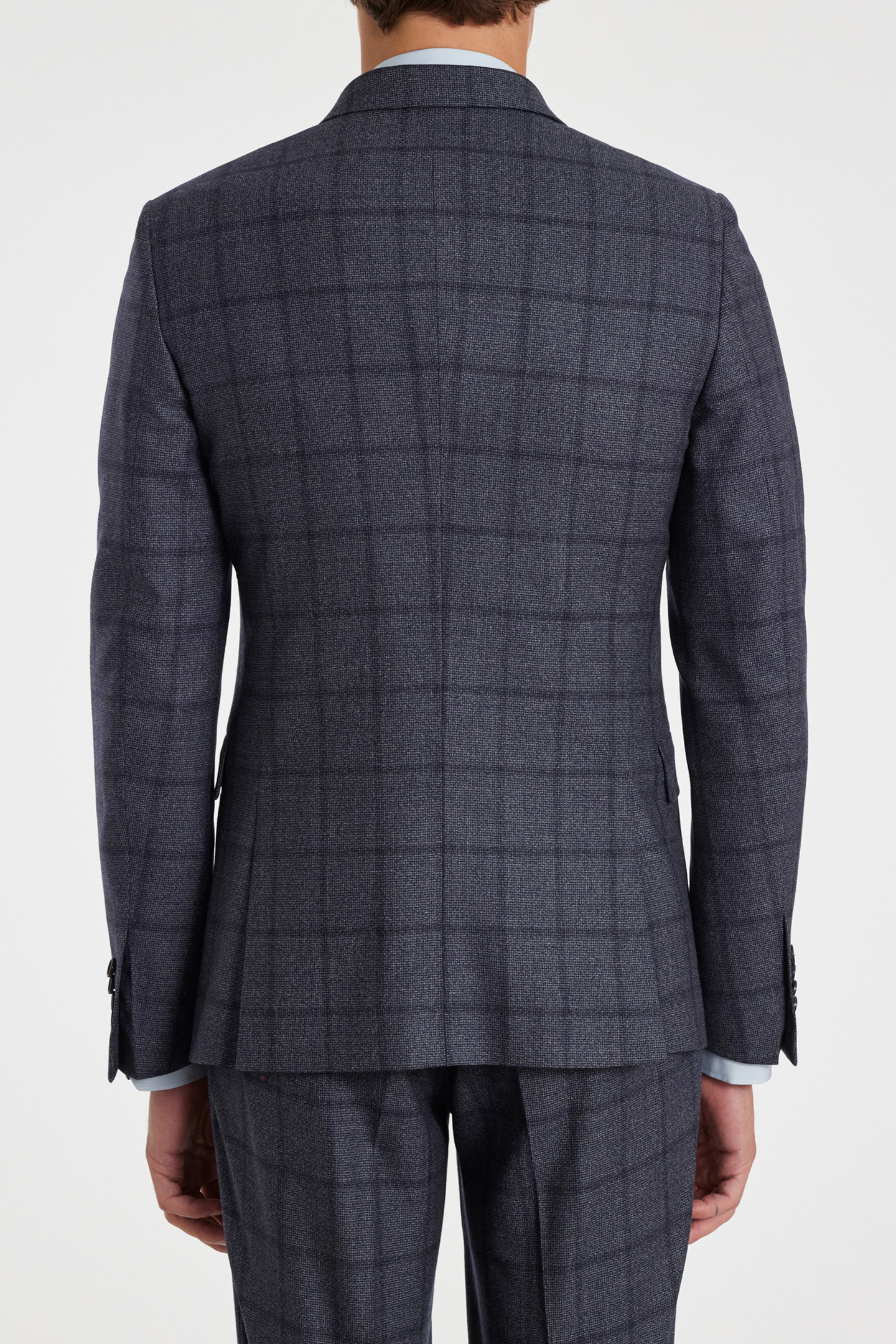 SLIM FIT 2 BUTTON SUIT NAVY 5