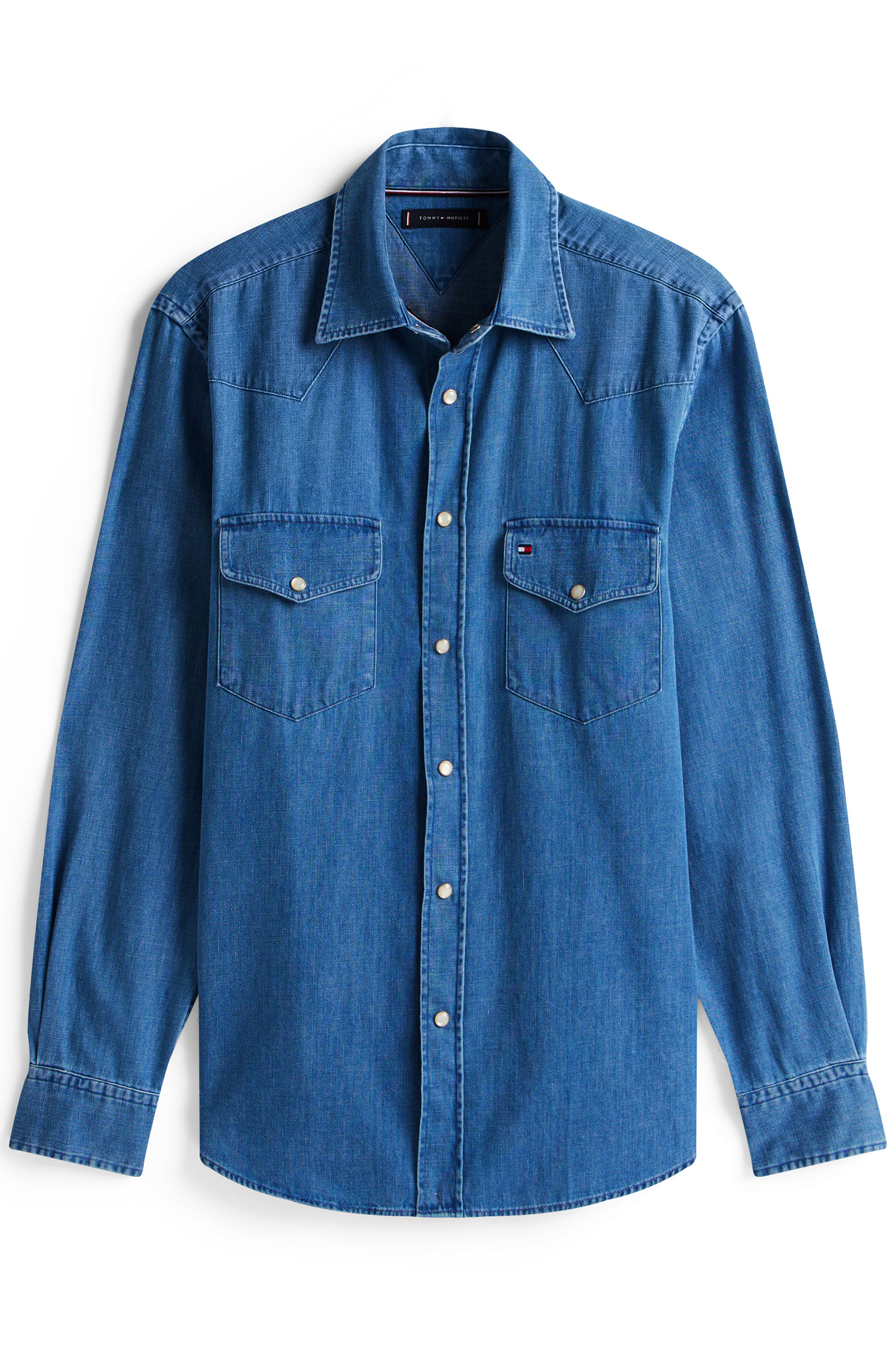 REGULAR FIT CASUAL SHIRT LIGHT BLUE 4