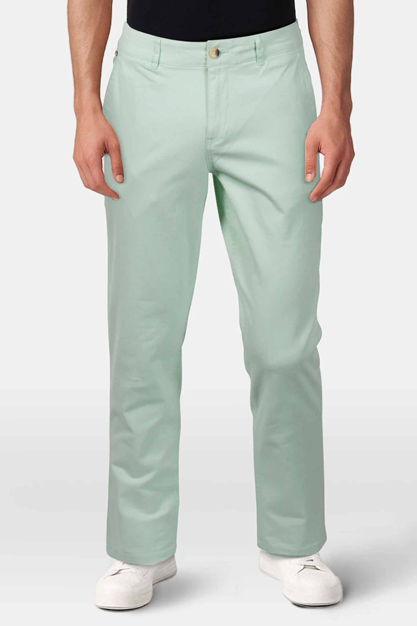 DRIFT - STRETCH TWILL CHINO SEAFOAM 1