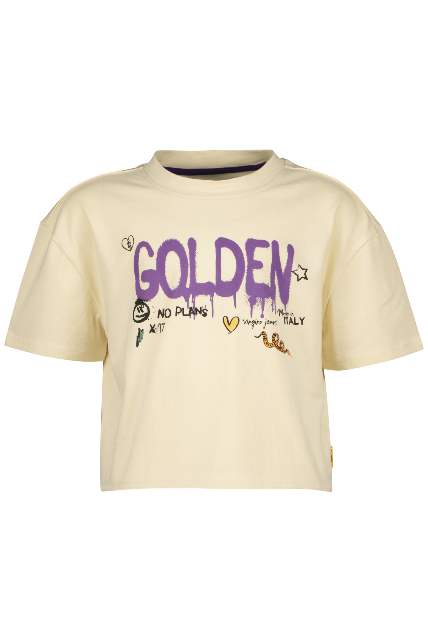 GIRL'S HANRIKA T-SHIRT OAT SAND 1