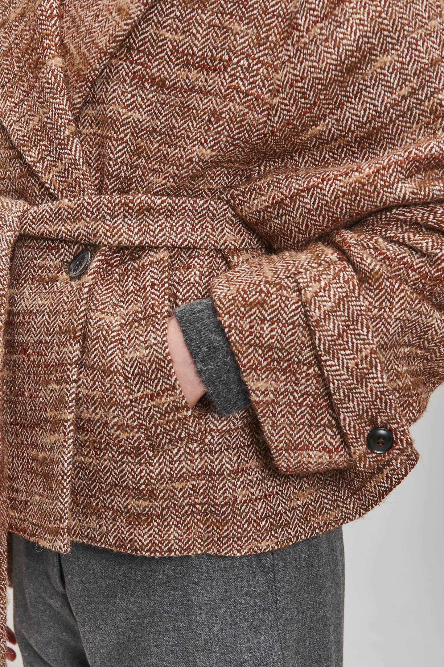 COTTON WOOL SHORT COAT HAZEL 9
