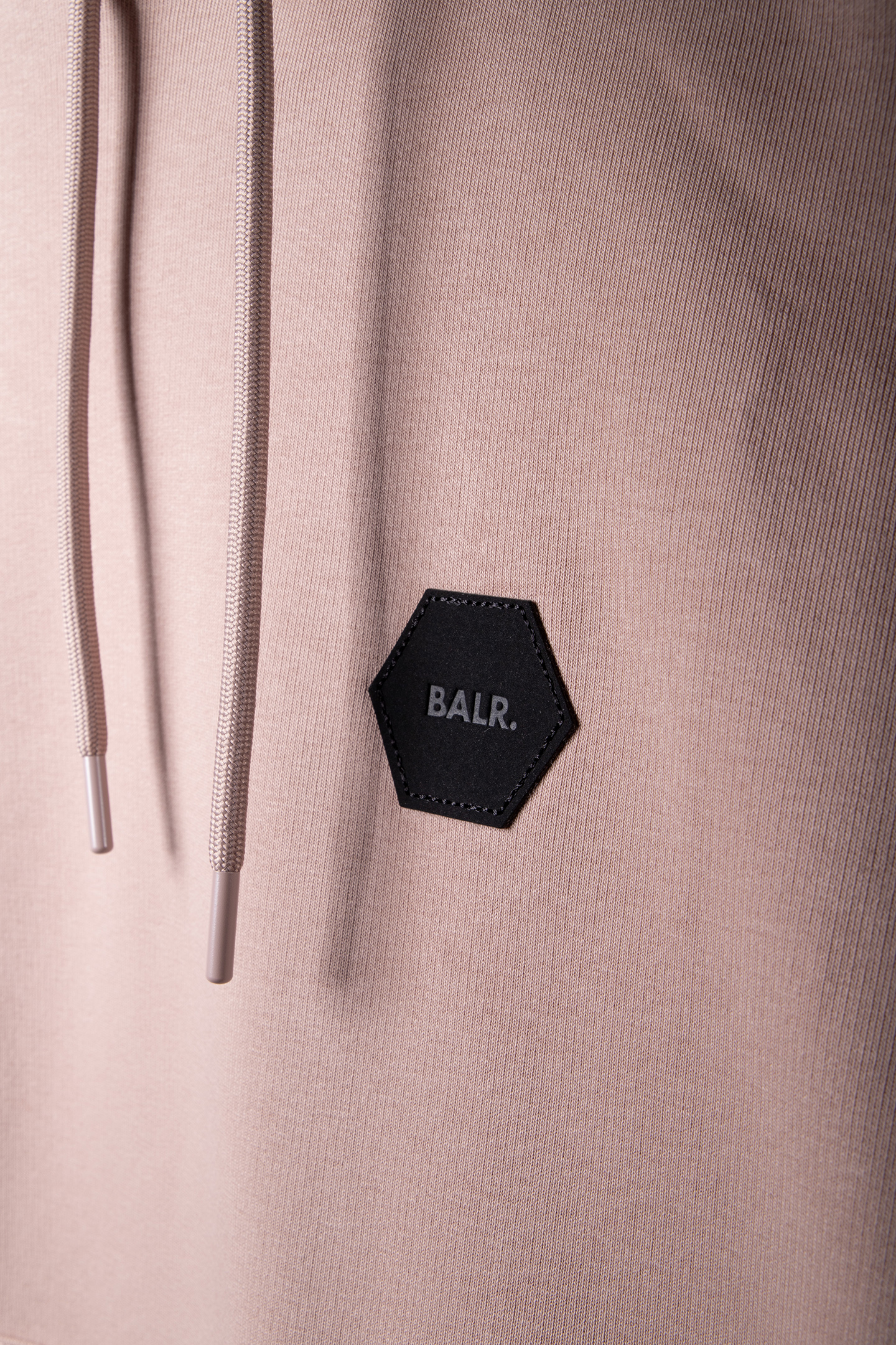 HEX LOGO BOX HOODIE WARM TAUPE 4