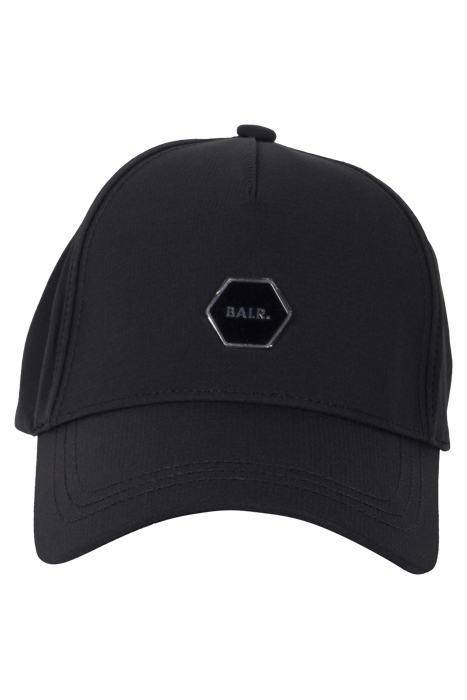 UNISEX HEXLINE BADGE CLASSIC CAP JET BLACK 1