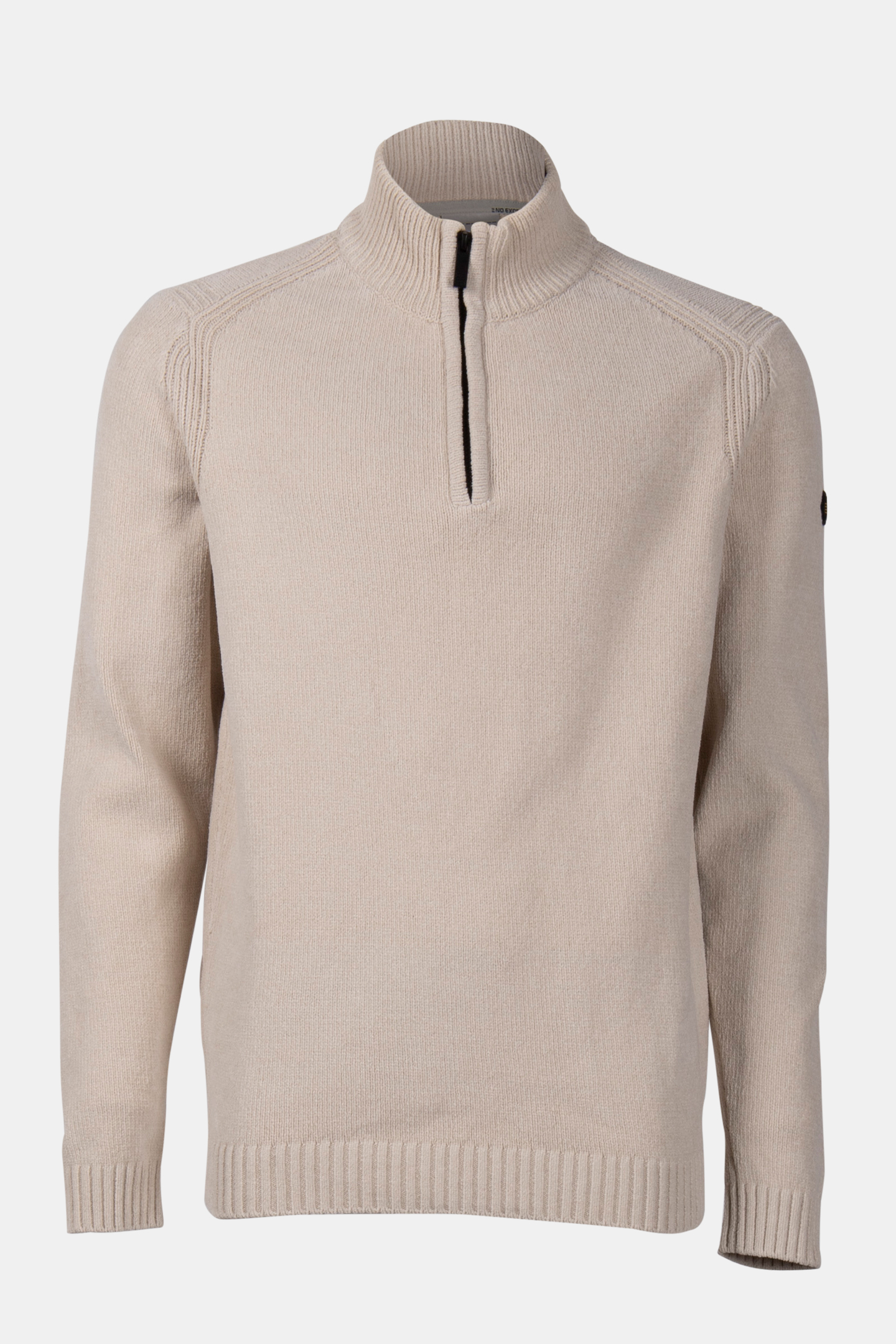 PULLOVER HALF ZIPPER CHENILLE CEMENT 3