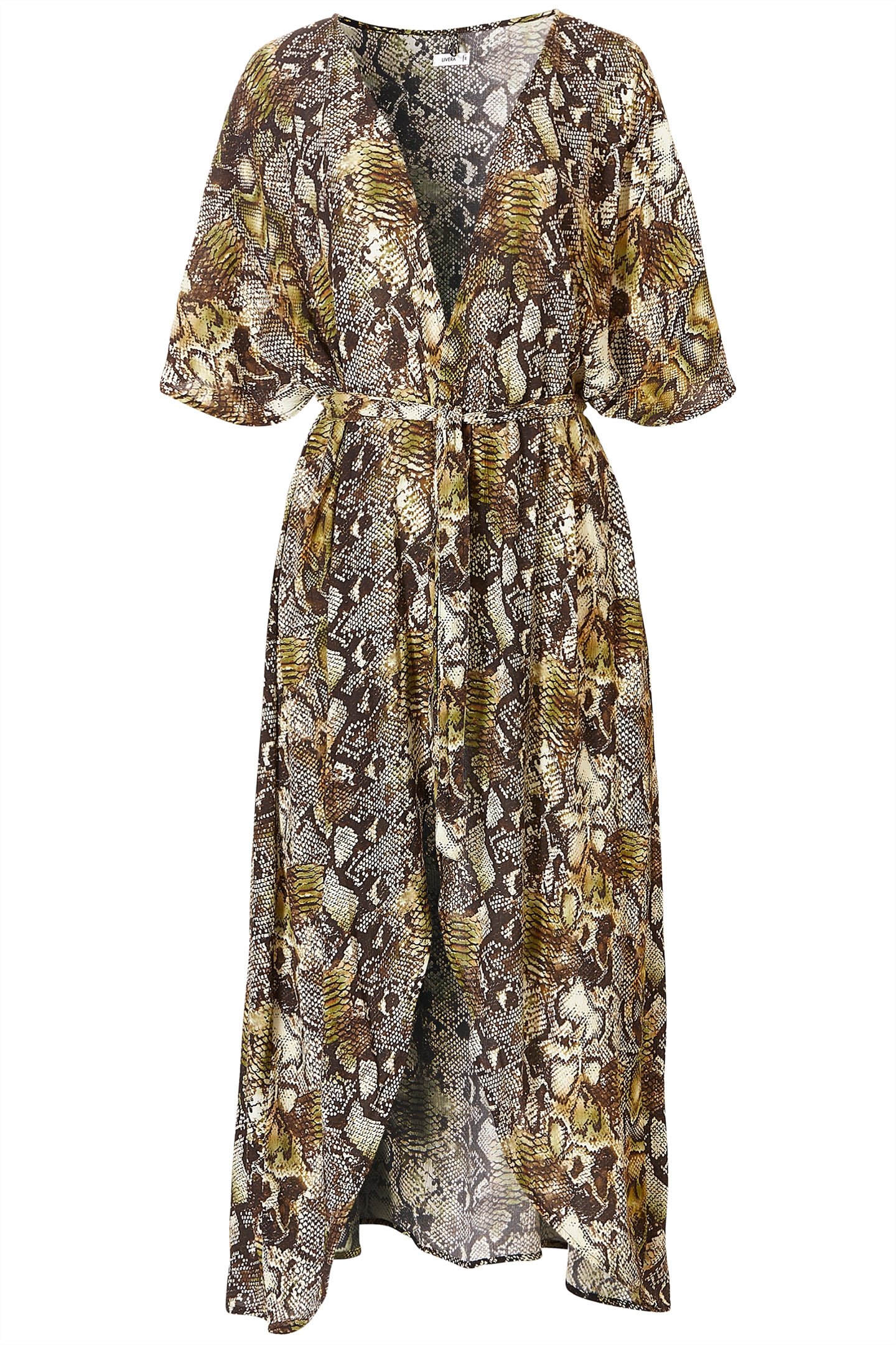 BW 1P TUNIC/CAFTAN VIENNA BIARRITZ ANIMAL PRINT 1