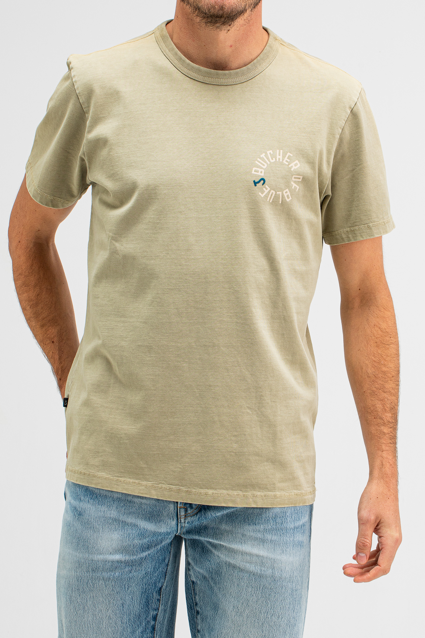 ARMY CIRCLE TEE LEAF GREEN 1