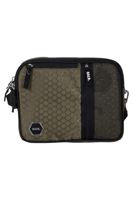 UNISEX BALR. HEXAGON SHOULDER BAG SPHAGNUM 2