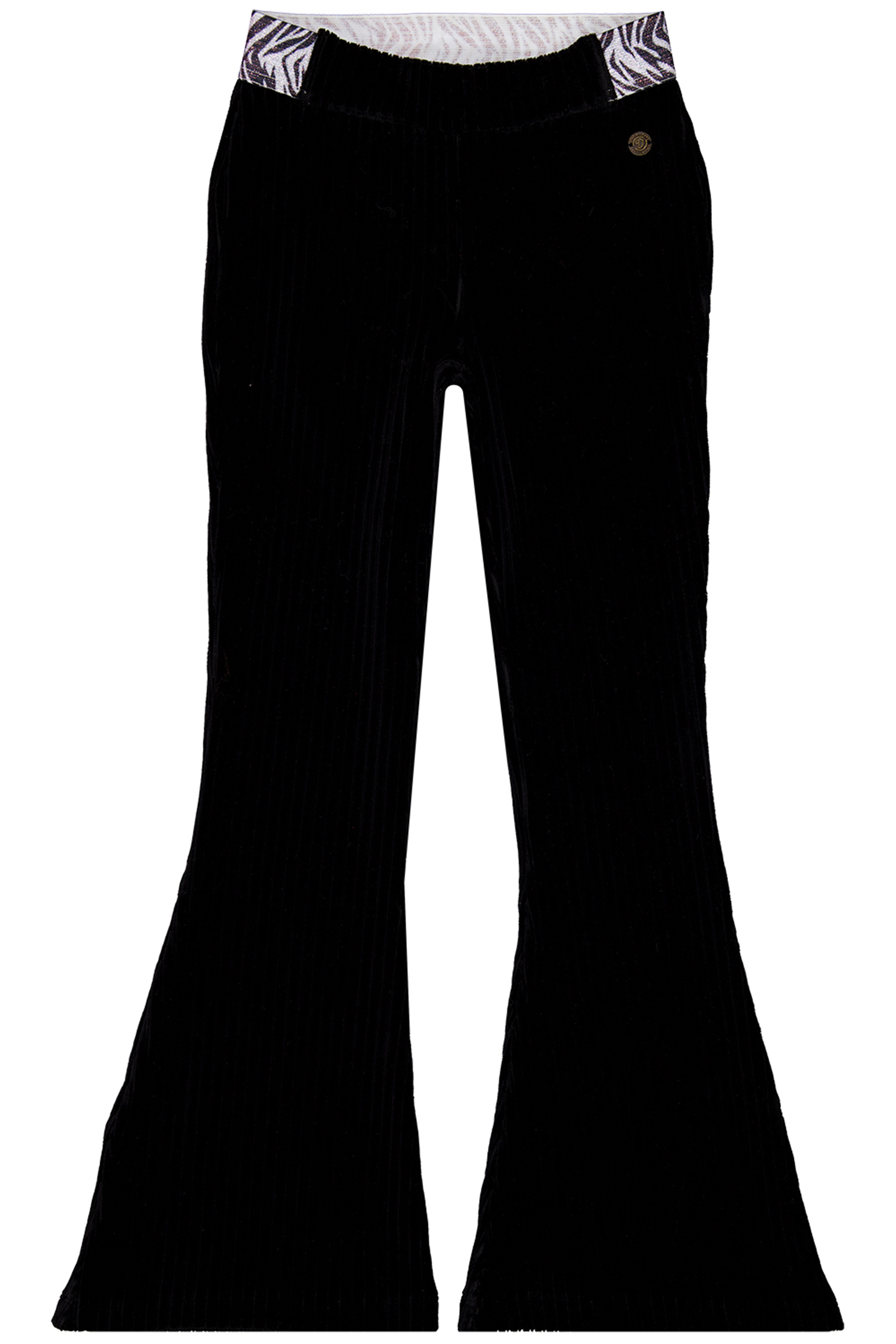 GIRL'S SILKE PANTS DEEP BLACK 1