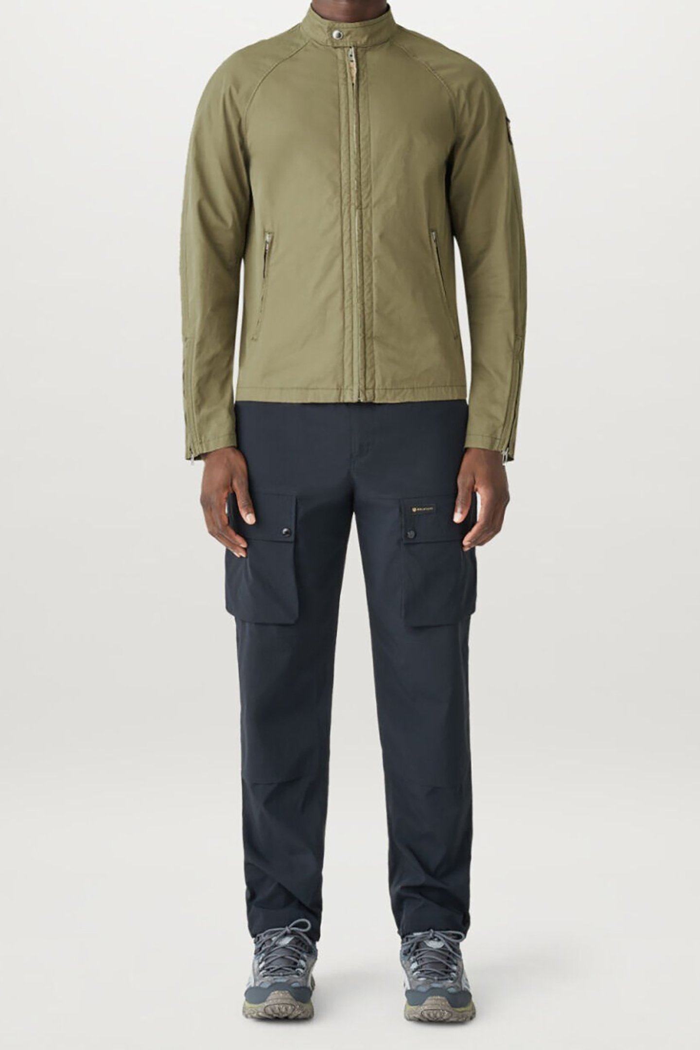 SCRAMBLER JACKET ALOE / LIMESTONE by Belstaff