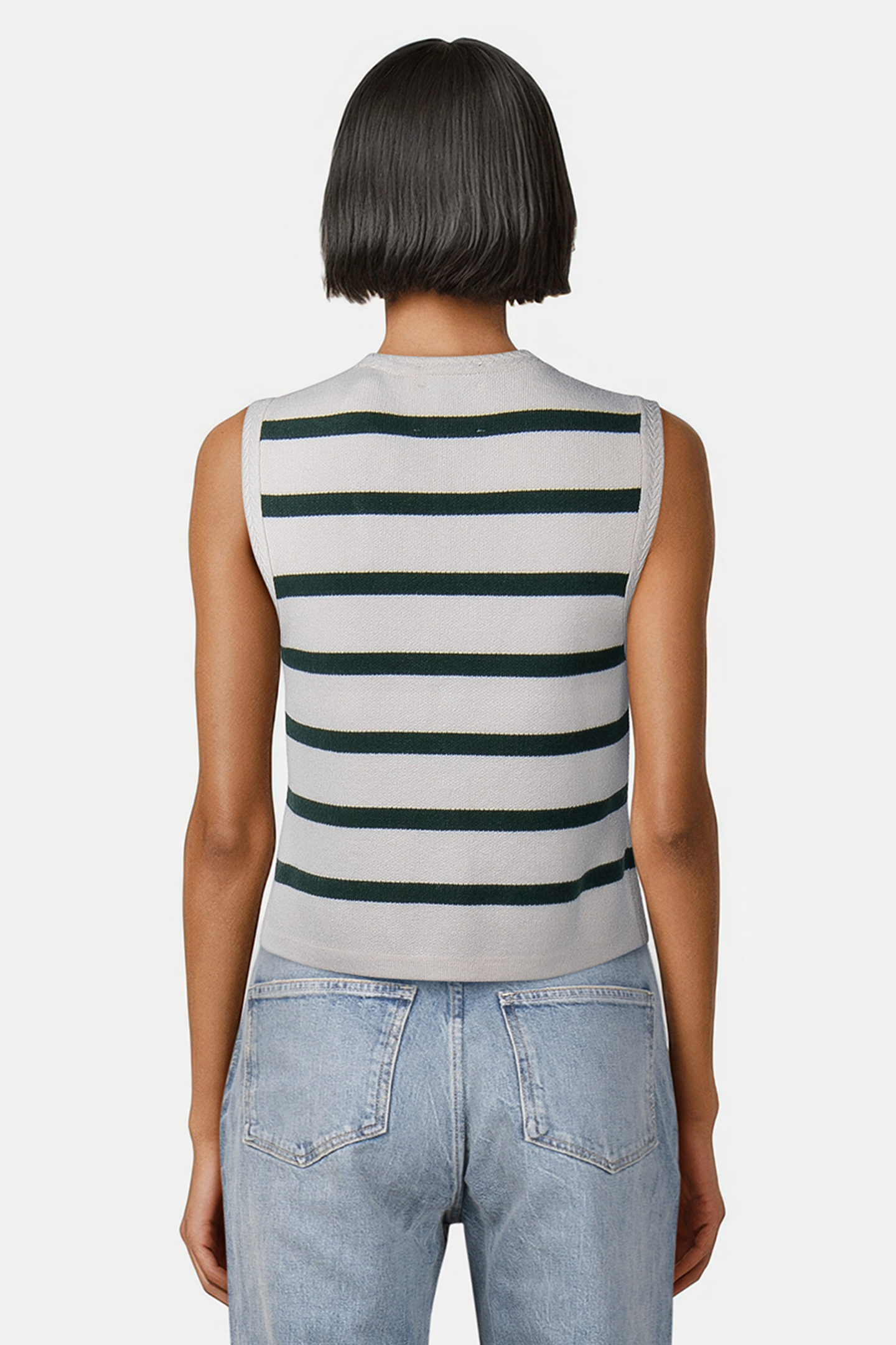 SWEATER WHITECAP GREY/PINE NEEDLE 2