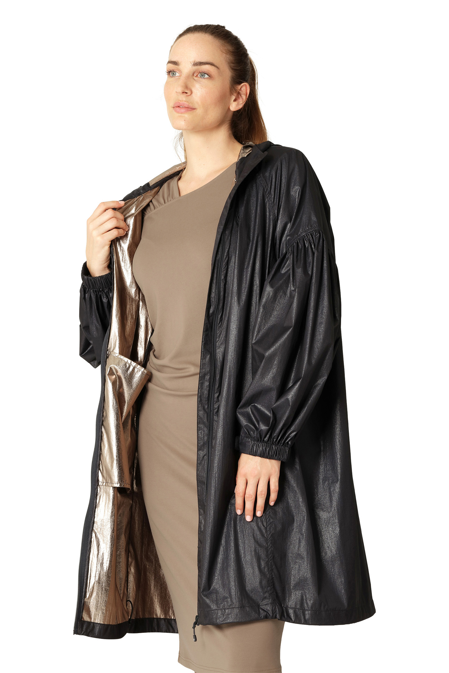 SHIMMER01 WIND JACKETS DARK INDIGO GOLD 7