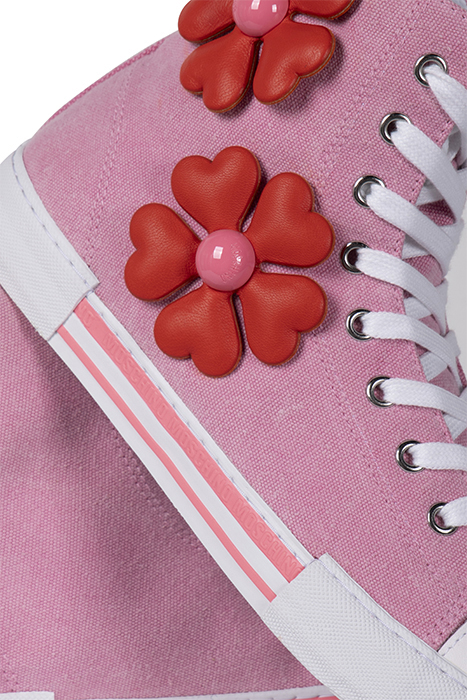 SNEAKERD.VULC25 CANVAS ROSA 4