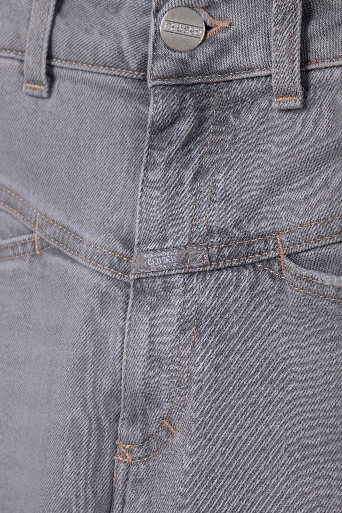 PEDAL PUSHER JEANS LIGHT GREY 4