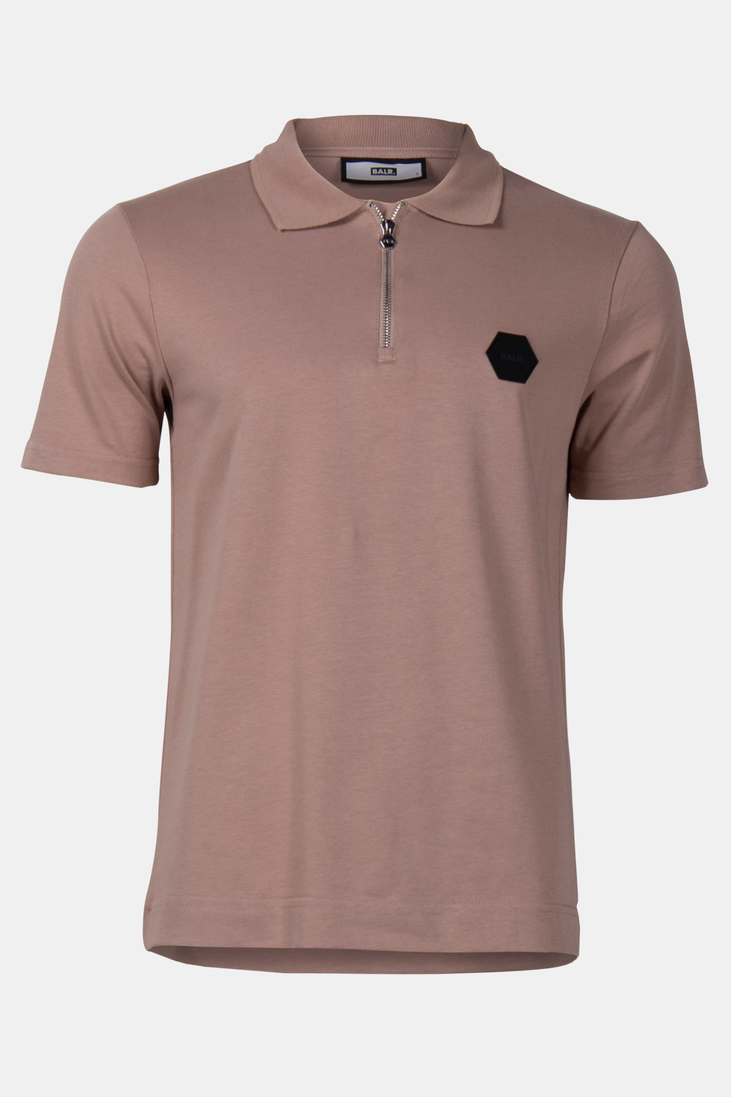 HEX LOGO POLO WARM TAUPE 3