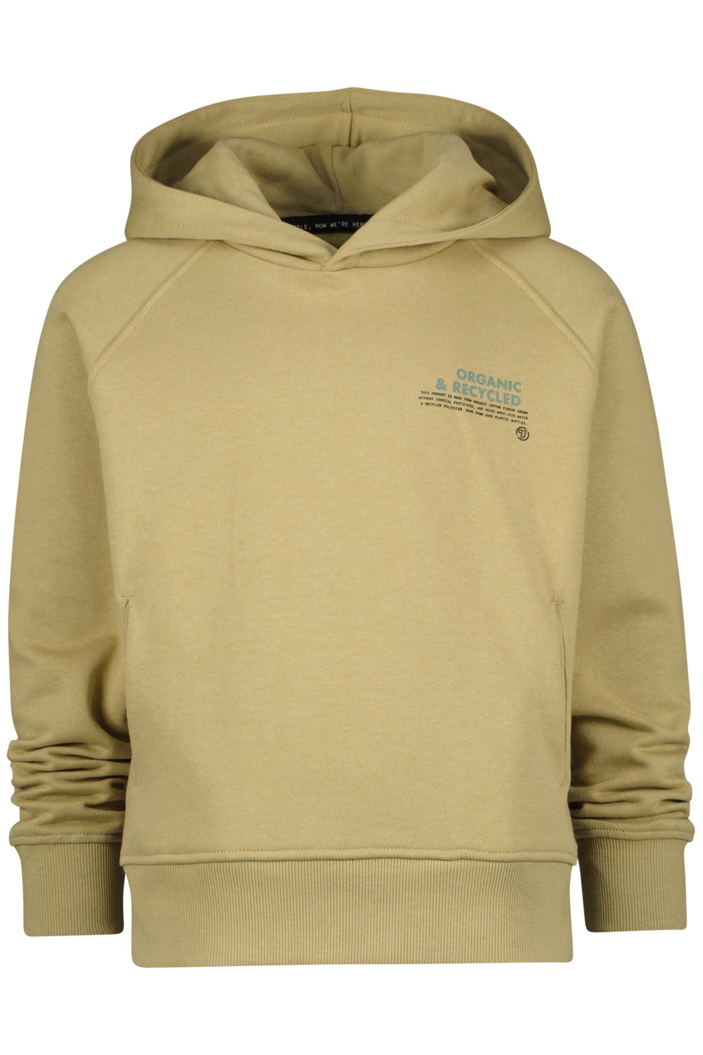 GIRL'S HOODY SWEATER MUD SAND 1