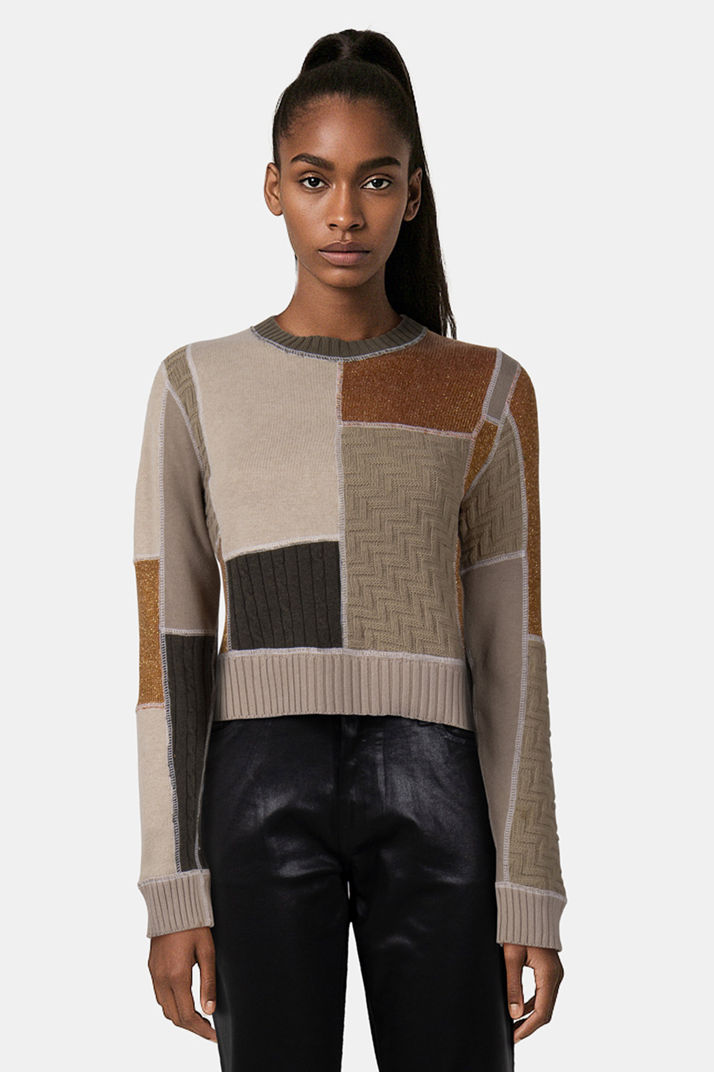 60S UPCYCLED SHRUNKEN SWEATER ASSORTED 1