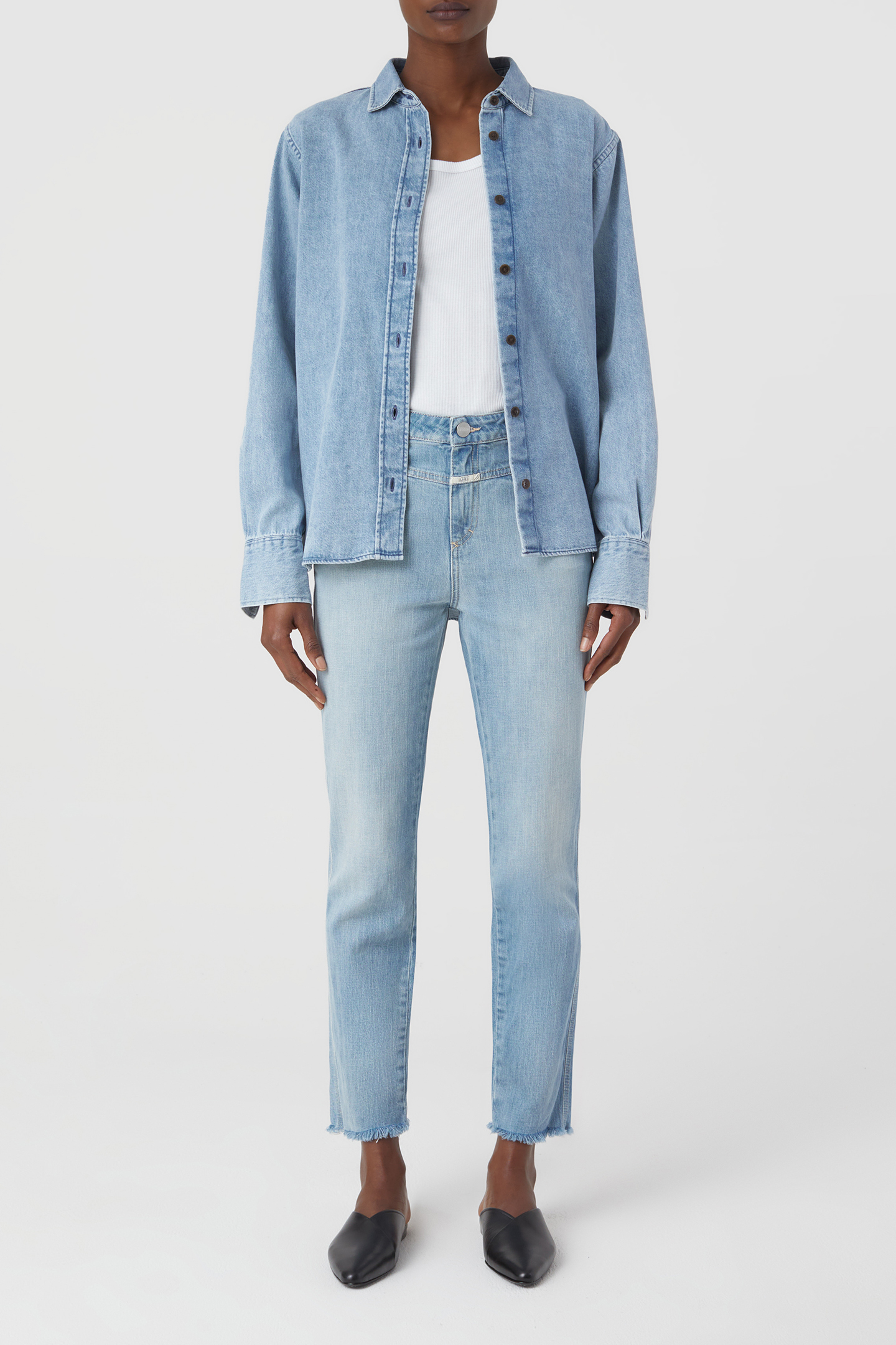 SKINNY PUSHER JEANS LIGHT BLUE 3