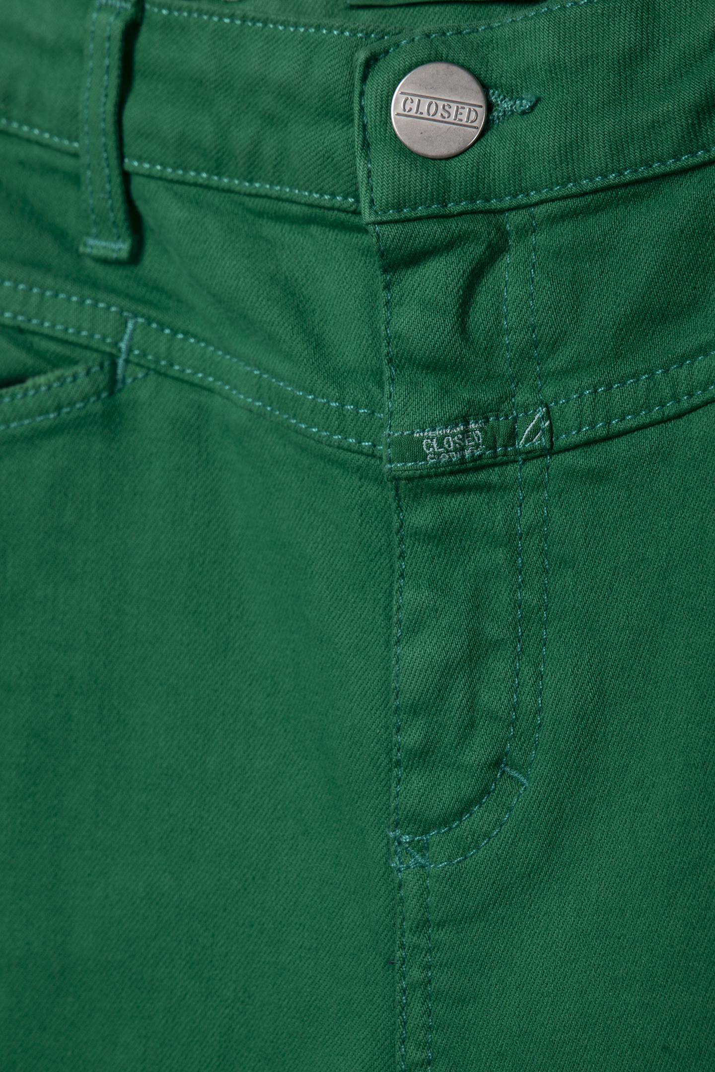 SKINNY PUSHER JEANS GREEN PATINA 4