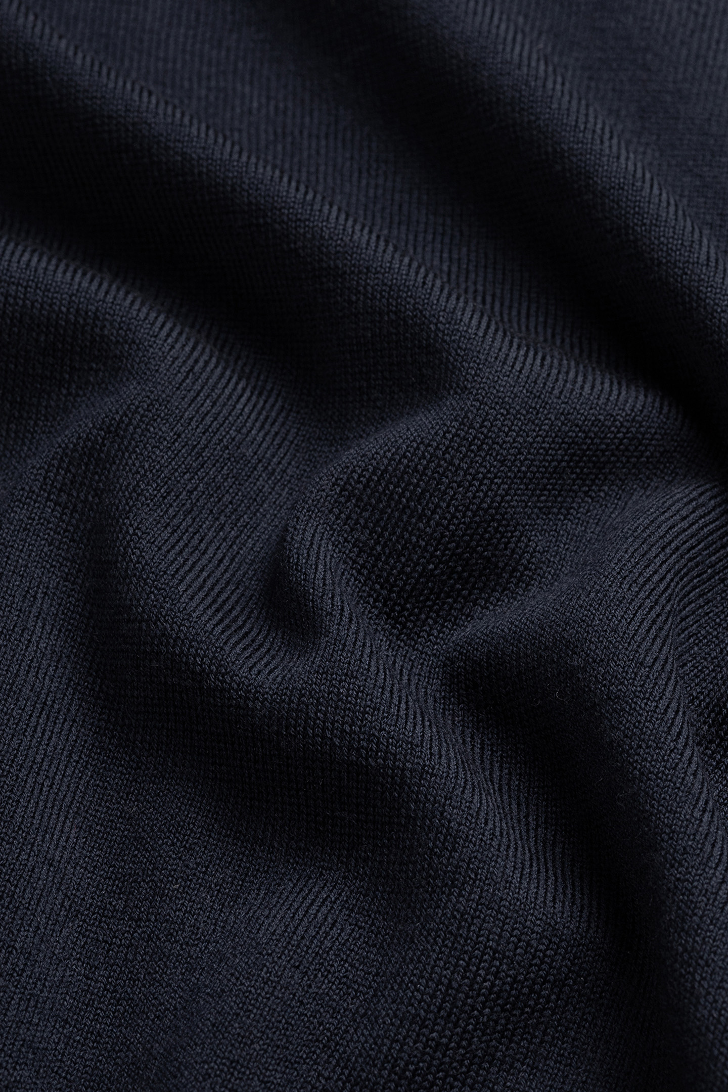 CREW NECK 100% MERINO NAVY BLUE 9