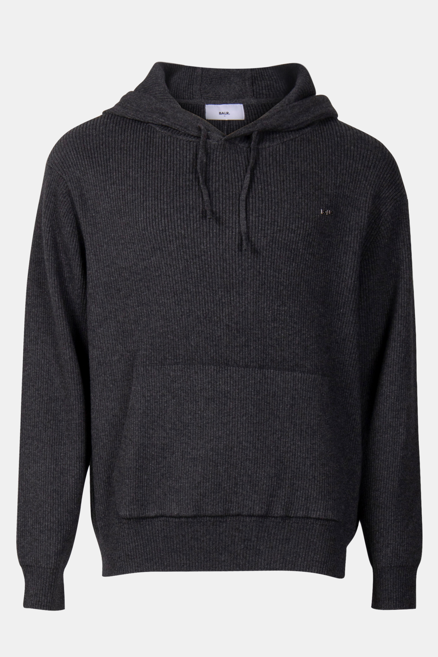 XI HEAVY KNIT HOODIE VOLCANIC GREY 3