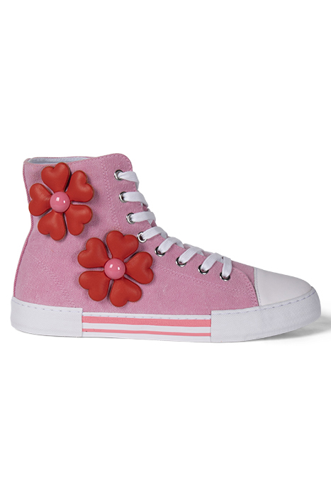 SNEAKERD.VULC25 CANVAS ROSA 1