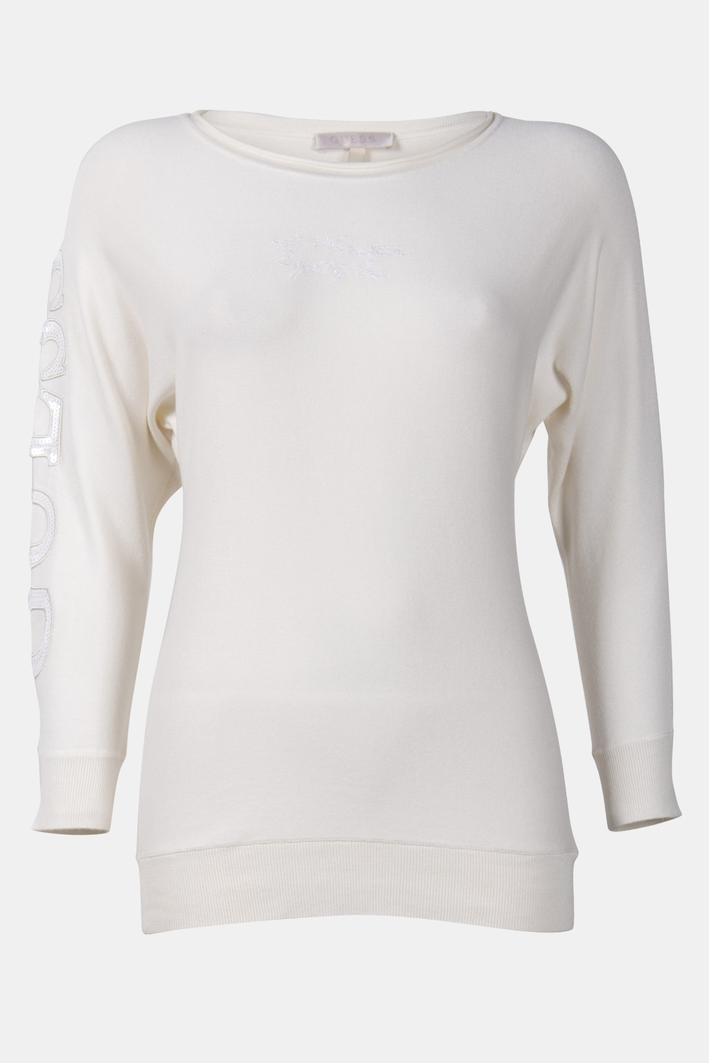 MAEVE LOGO BAT SLEEV CREAM WHITE 3