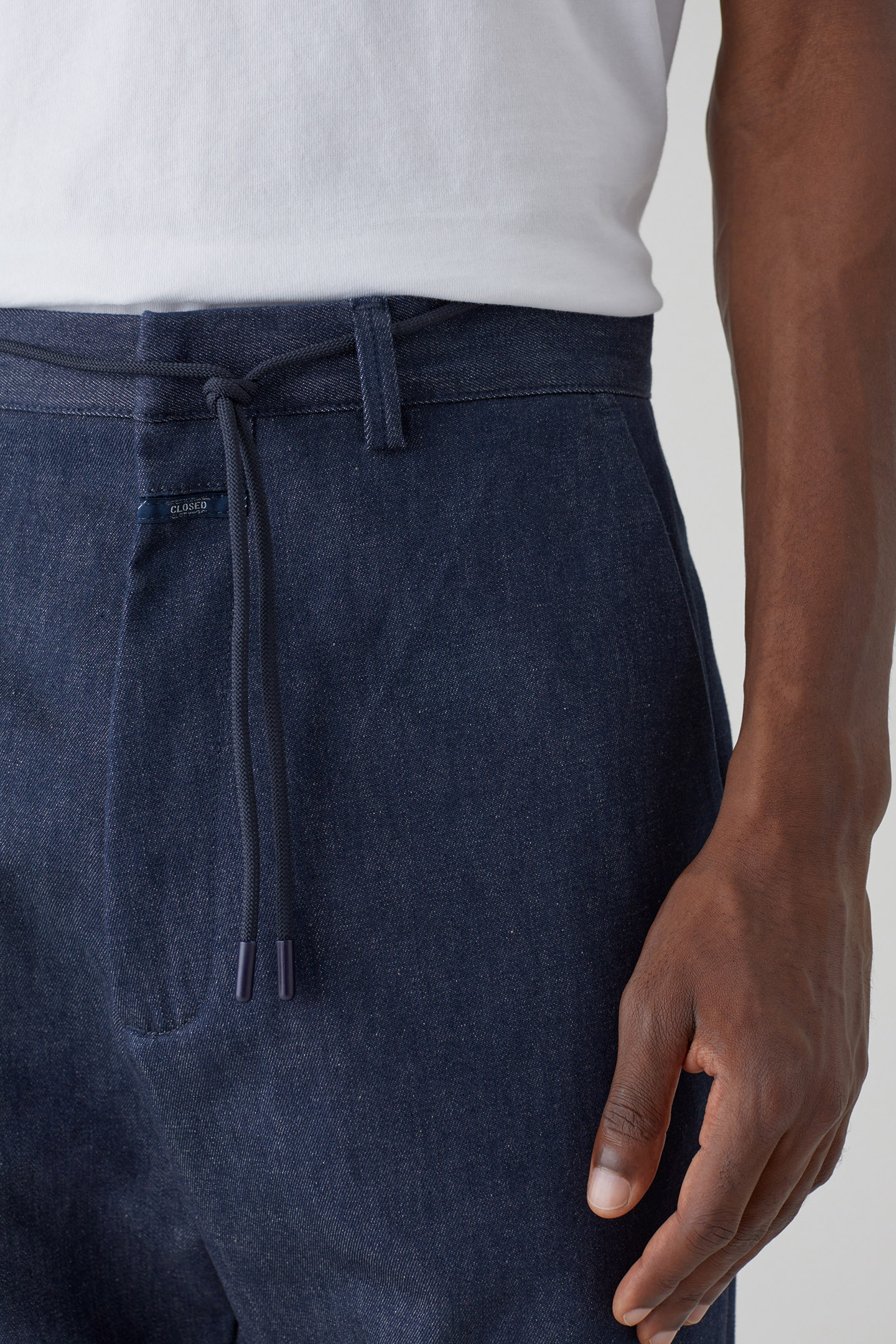 LIVINGTON WIDE JEANS DARK BLUE 6