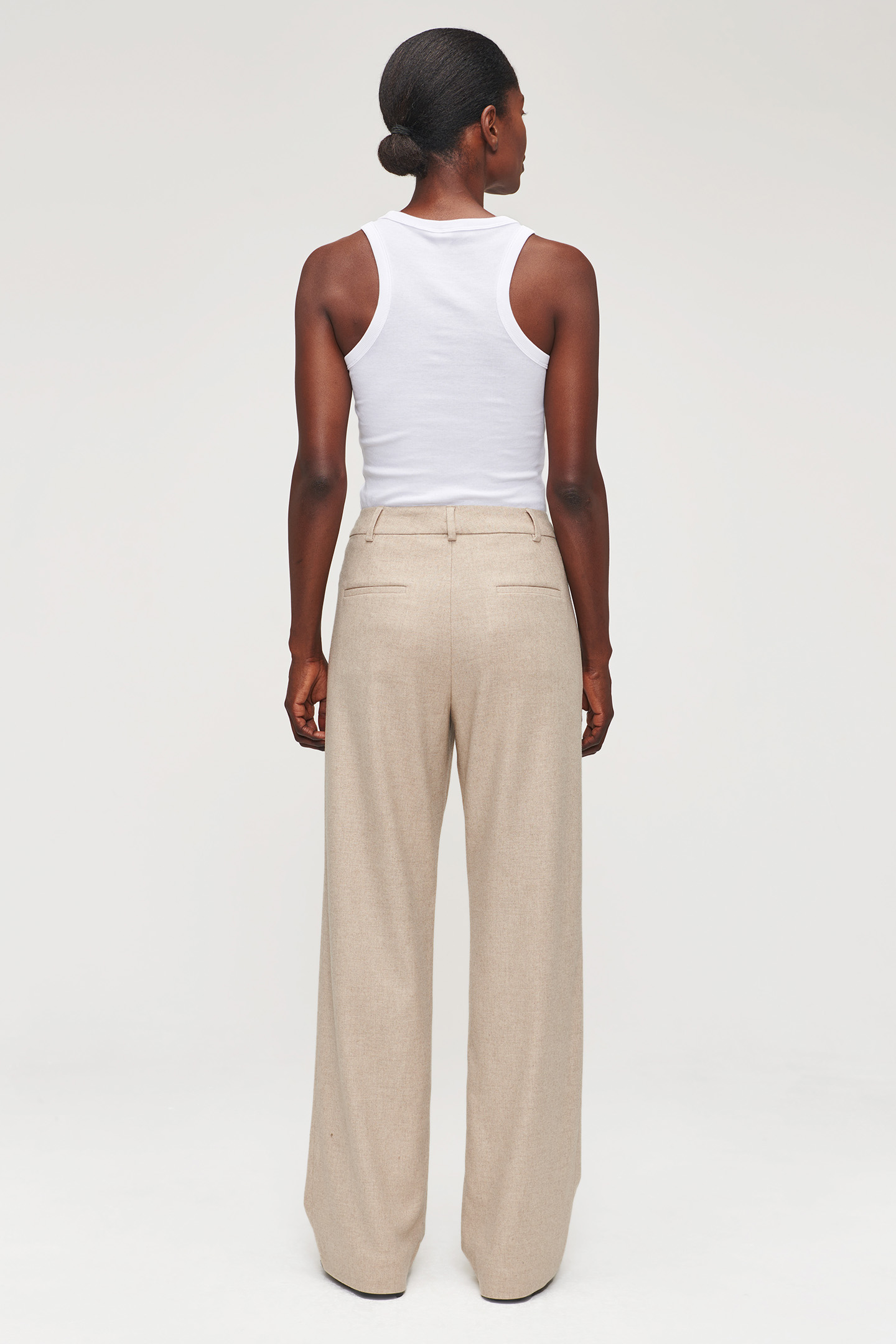 RELAXED FLANNEL PANTS SIMPLY TAUPE 4