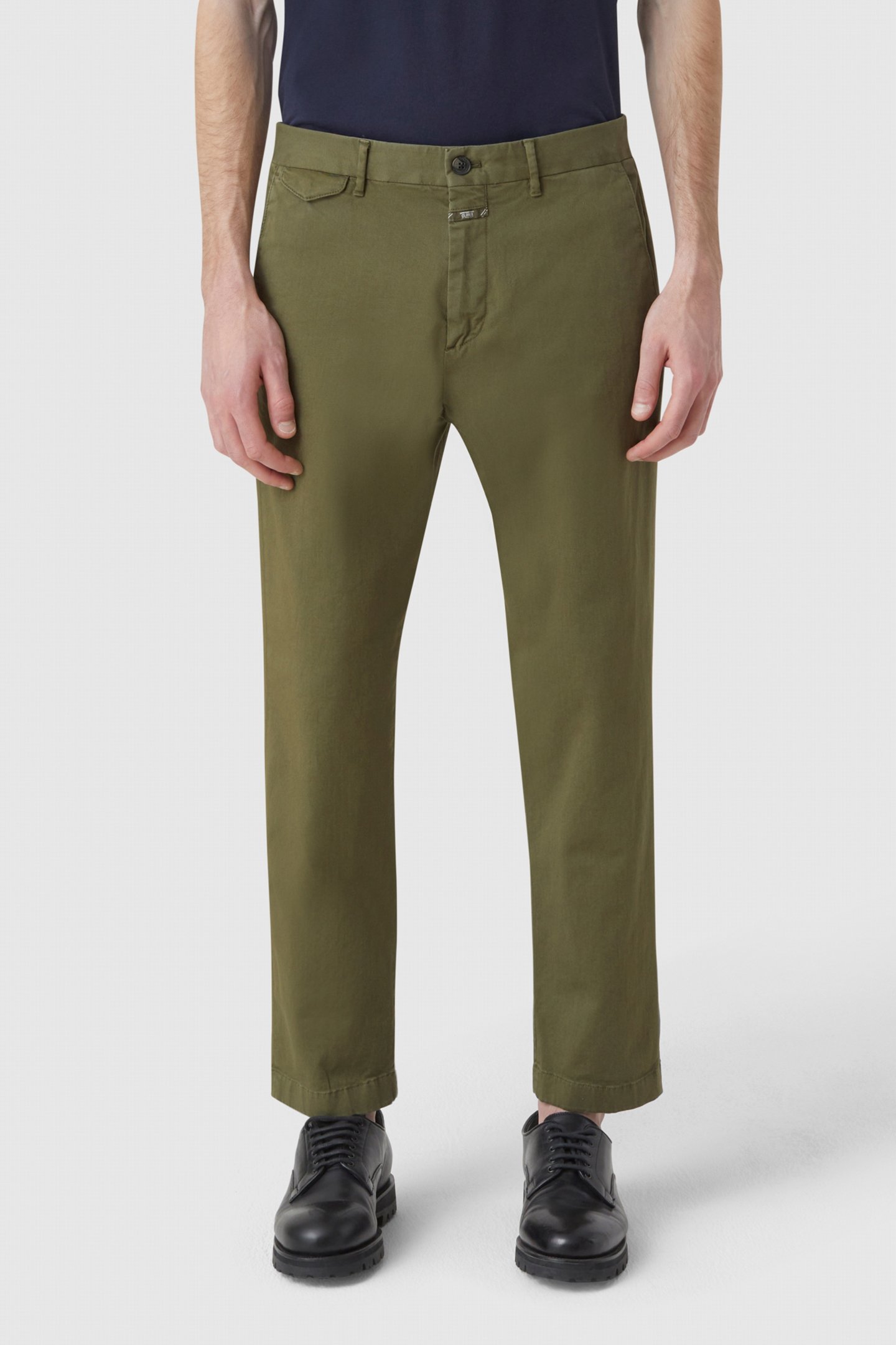 ATELIER TAPERED PANTS CHARD GREEN 1