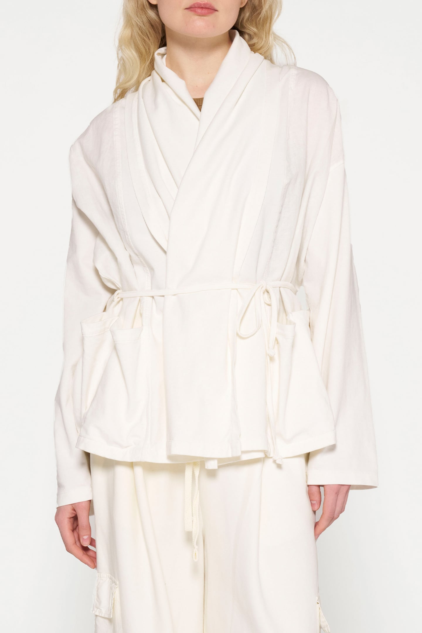 WELLNESS JACKET ECRU 1