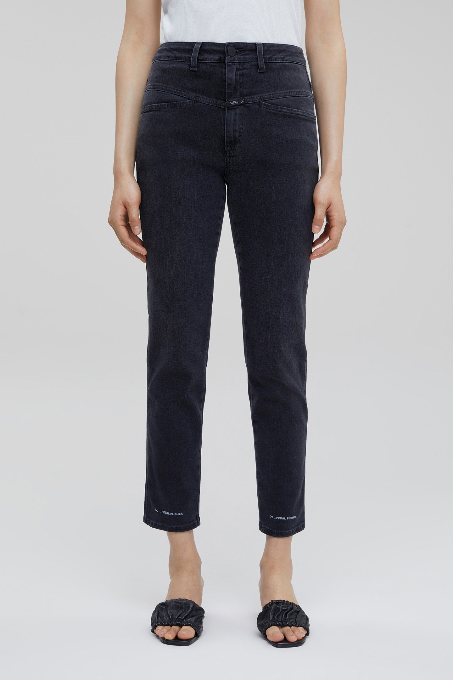 PEDAL PUSHER JEANS BLACK/BLACK by Closed