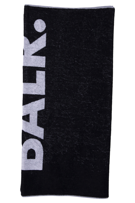 UNISEX BRAND COTTON TOWEL JET BLACK 2