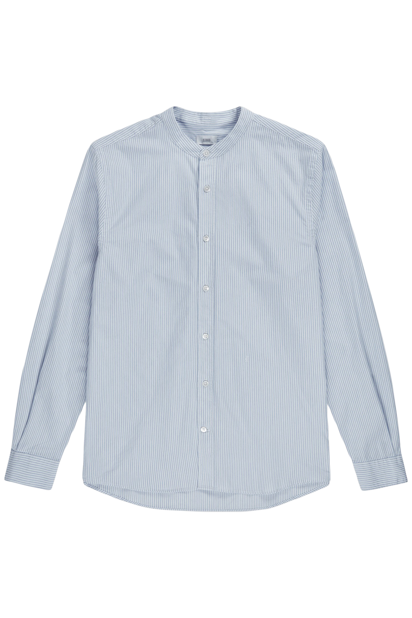 COLLARLESS SHIRT SHIRTS & BLOUSES OCEAN BLUE 3