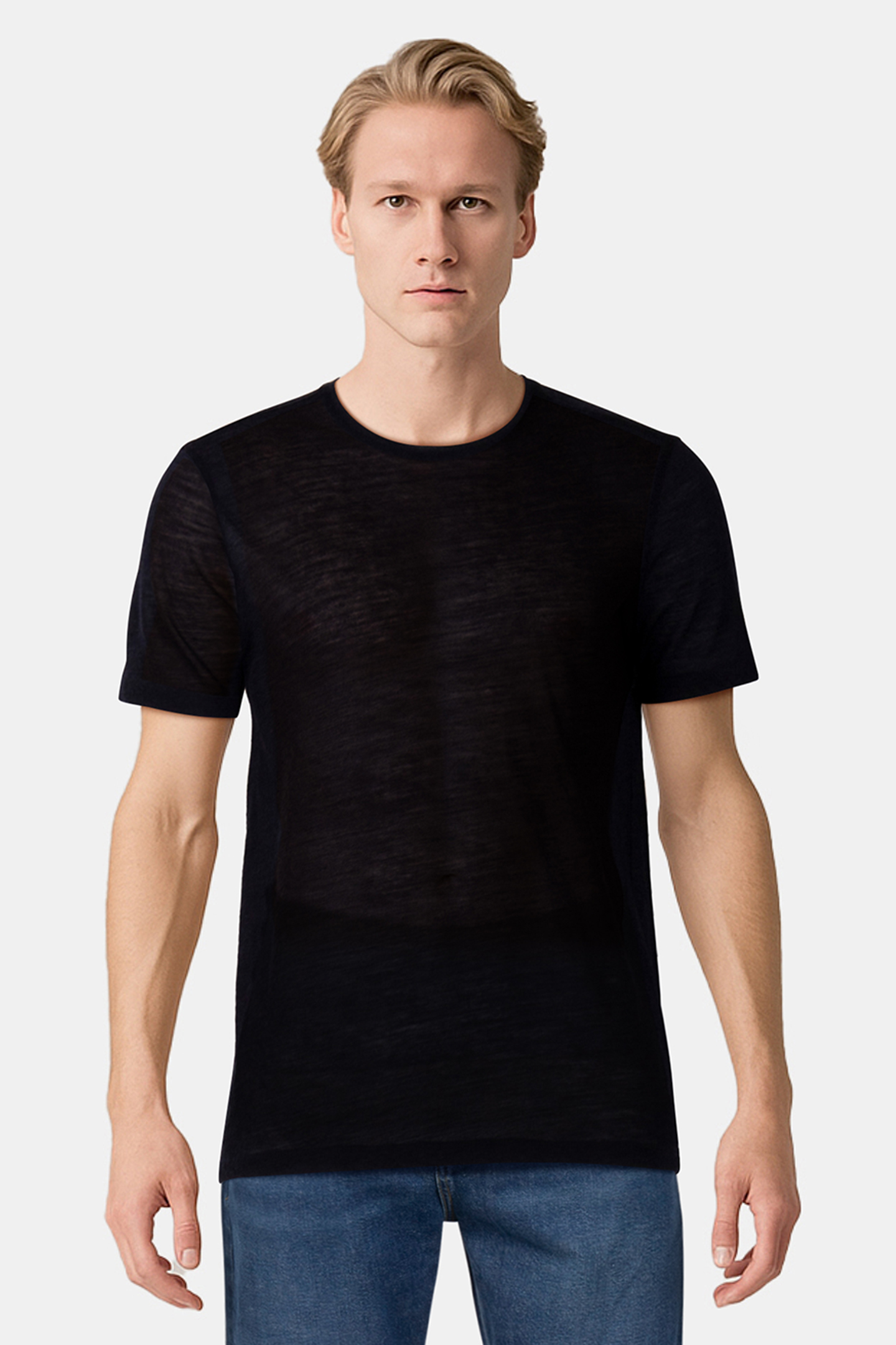 SANTAR REGULAR FIT SS CREW MIDNIGHT 1