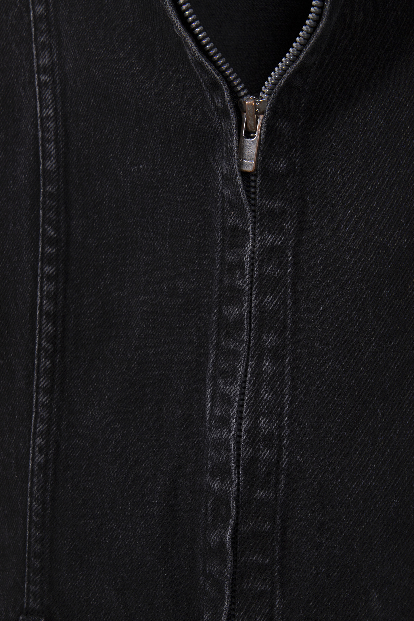 BLACK DENIM OVERALL 4