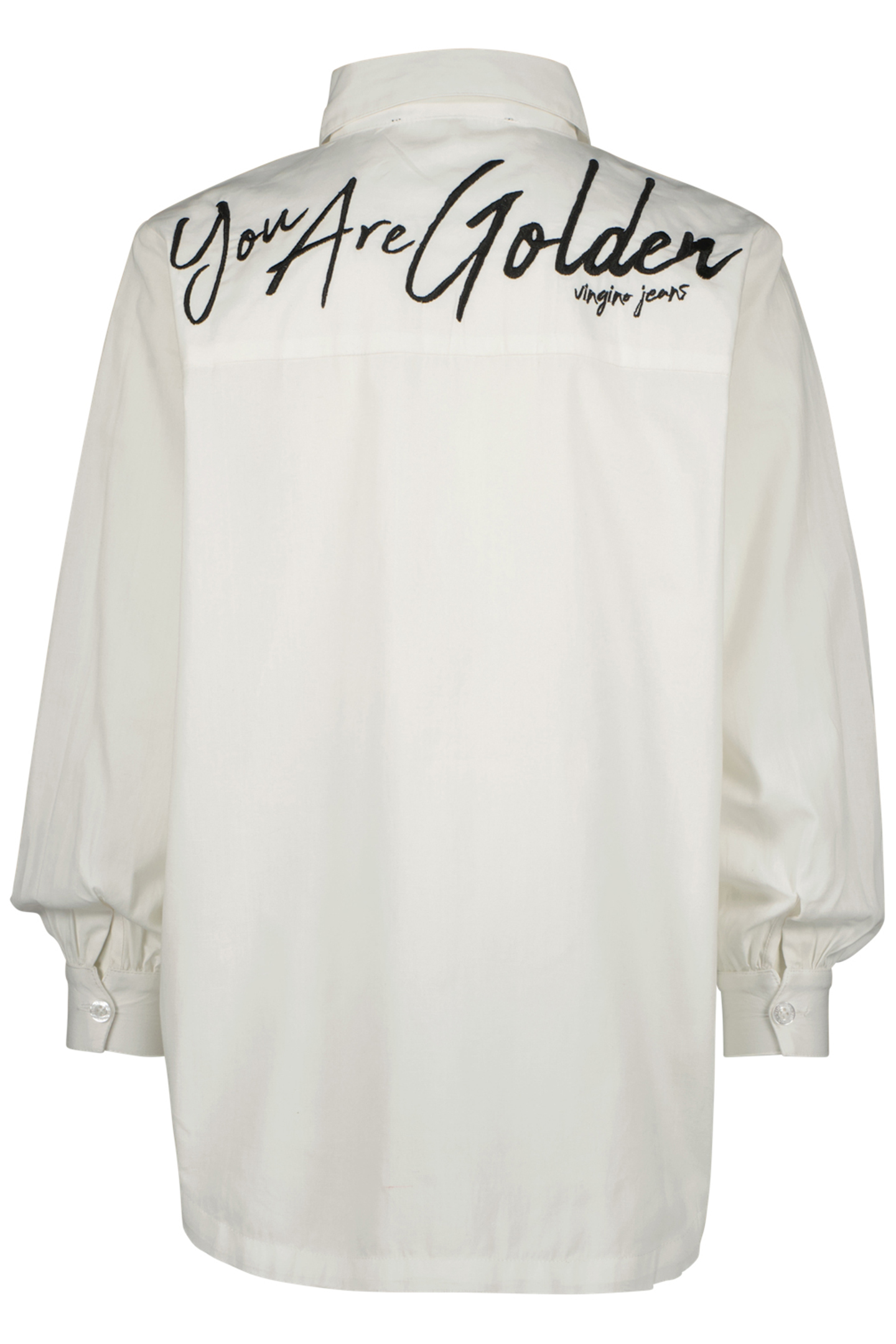 GIRL'S LIZETTE BLOUSE REAL WHITE 2