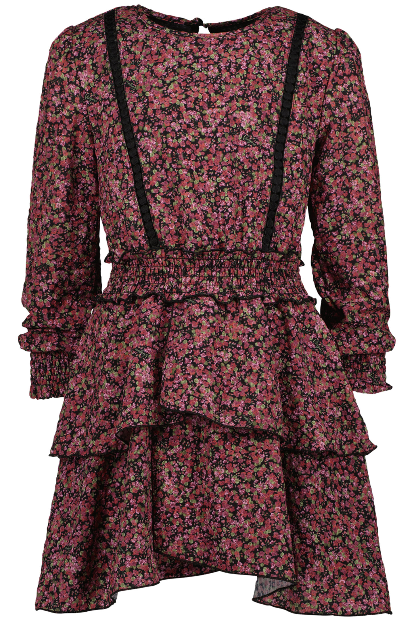 GIRL'S PHILLIE MIDI DRESS SOFT BERRY 1