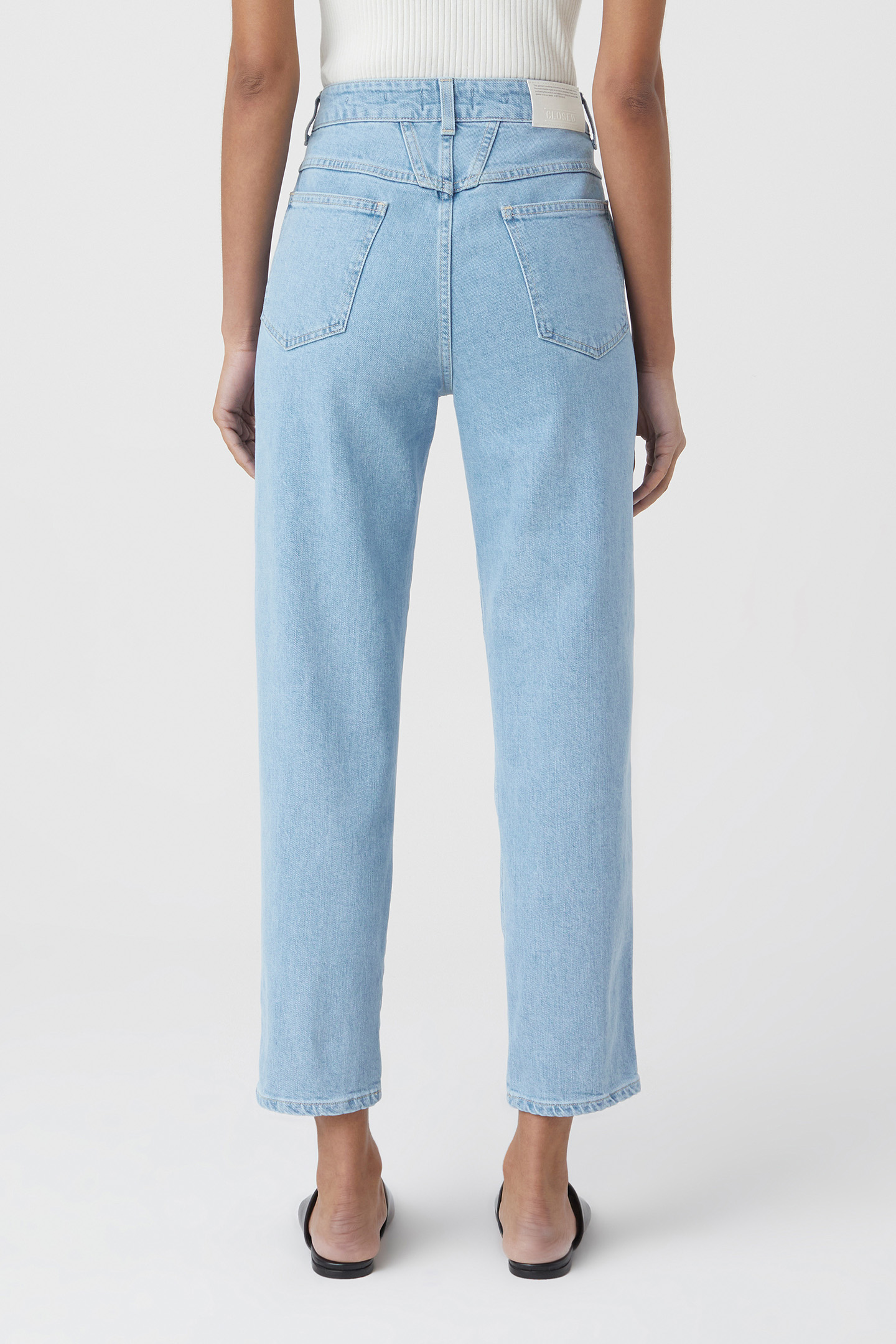 PEDAL PUSHER JEANS LIGHT BLUE 2