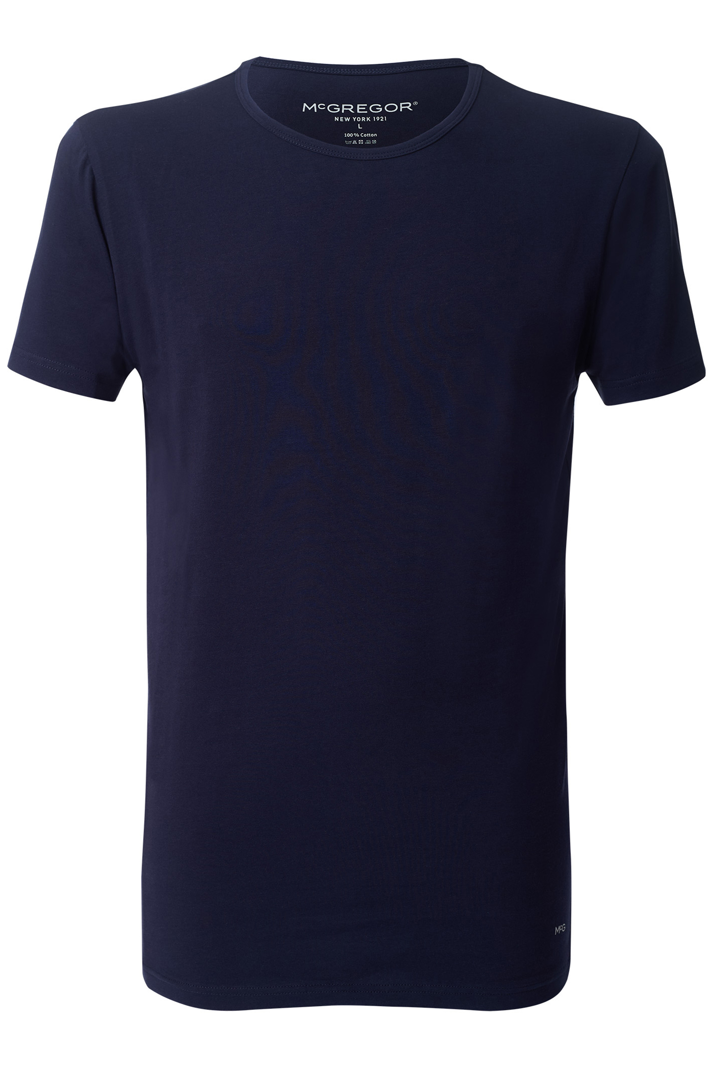 MCGREGOR - PREMIUM STRETCH T-SHIRT - O-NECK - 4-PACK NAVY 3