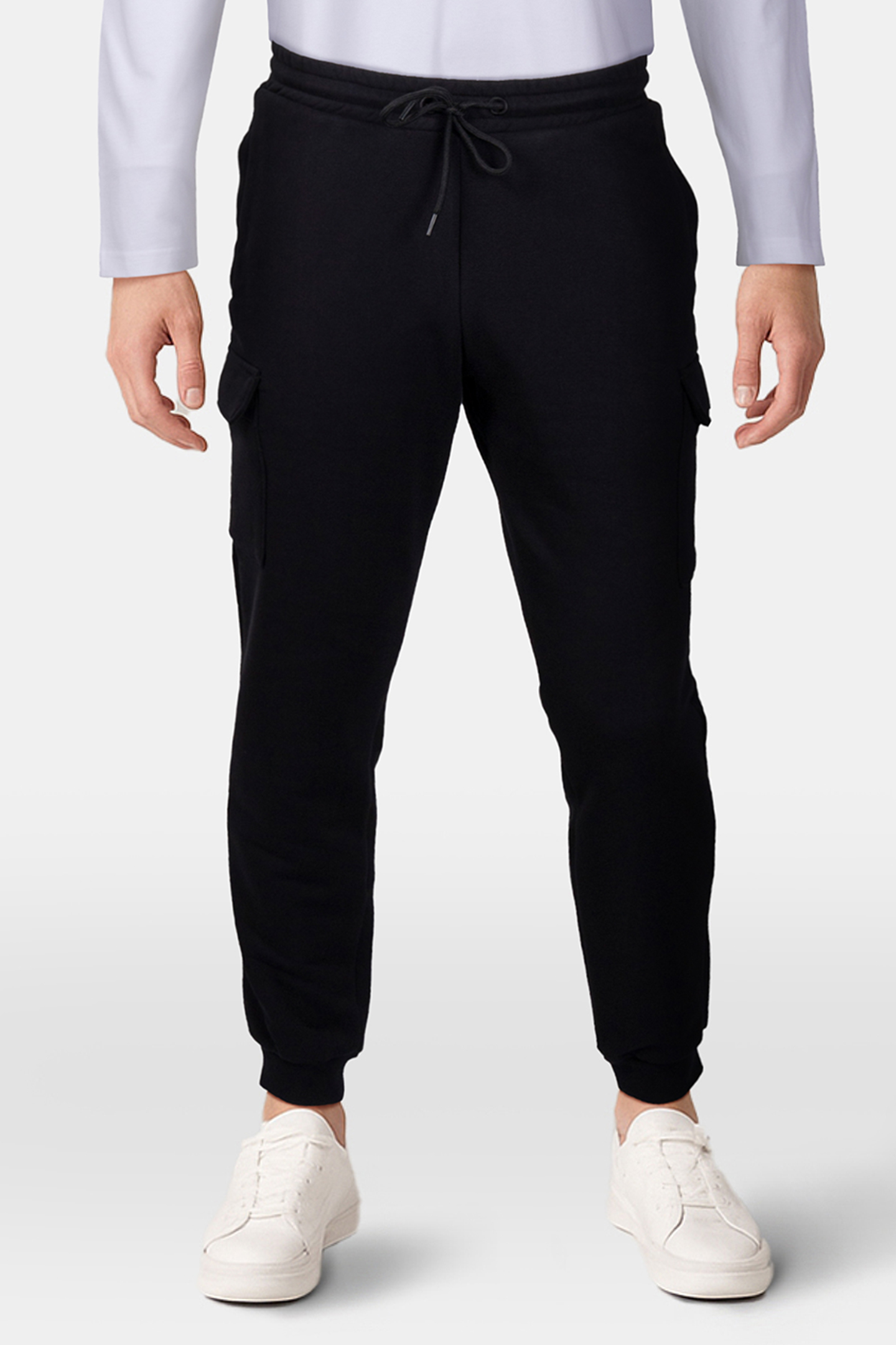 HEX LOGO JOGGER JET BLACK 1