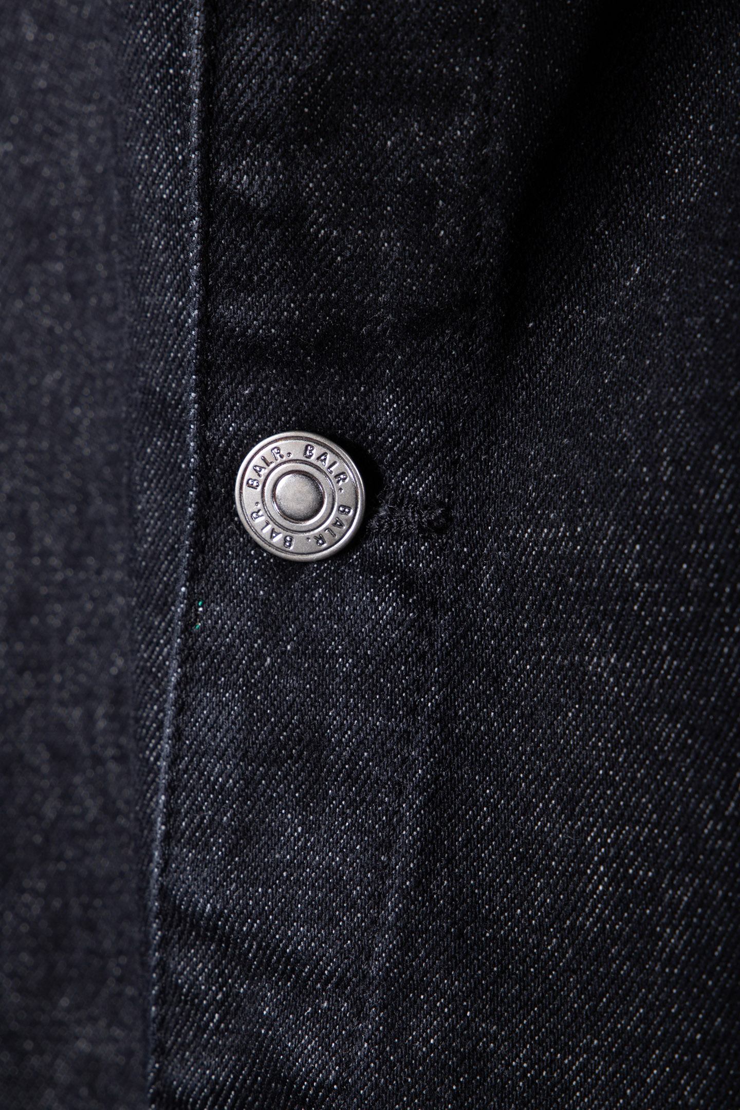 ED DENIM JACKET JET BLACK 4